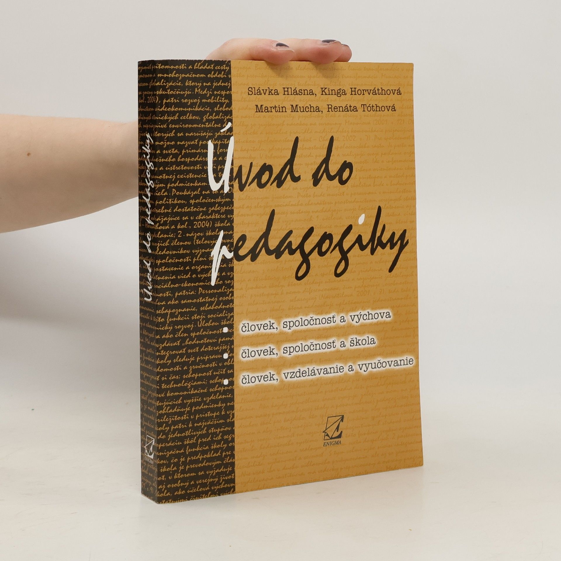 Slávka Hlásna Úvod do pedagogiky