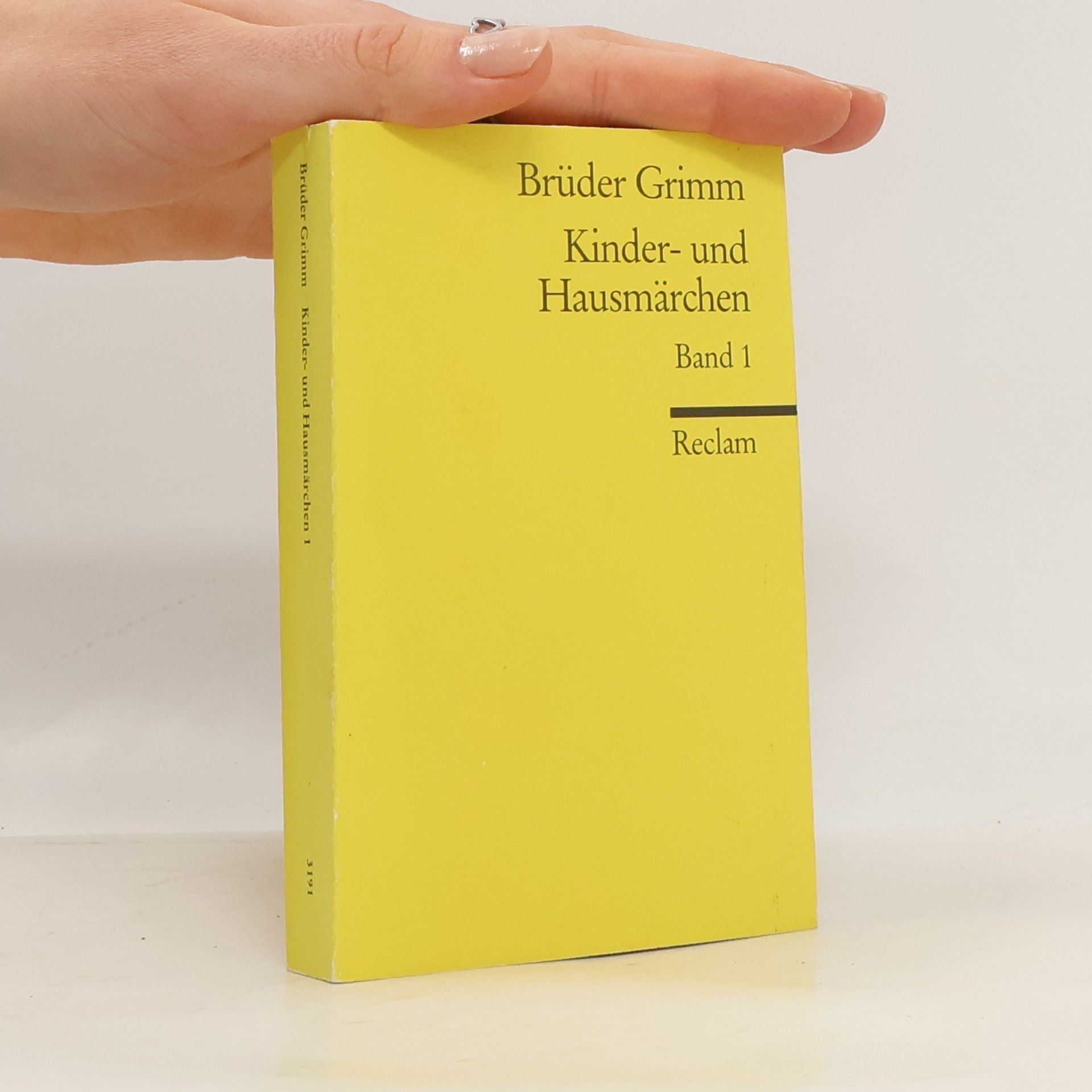 Jacob Ludwig Karl Grimm Kinder- und Hausmärchen 1