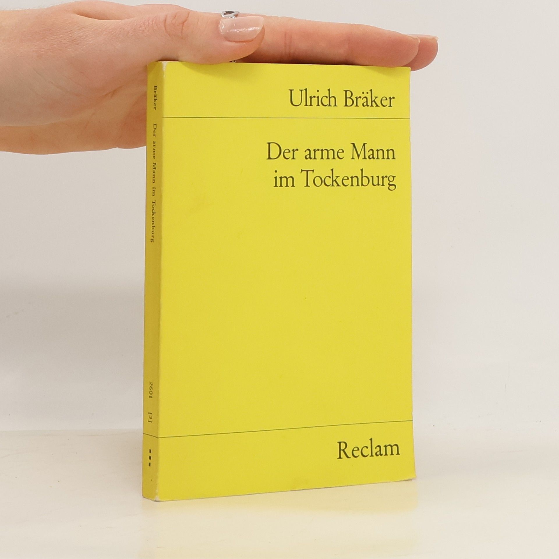 Lebensgeschichte und natürliche Ebenteuer des armen Mannes im Tockenburg