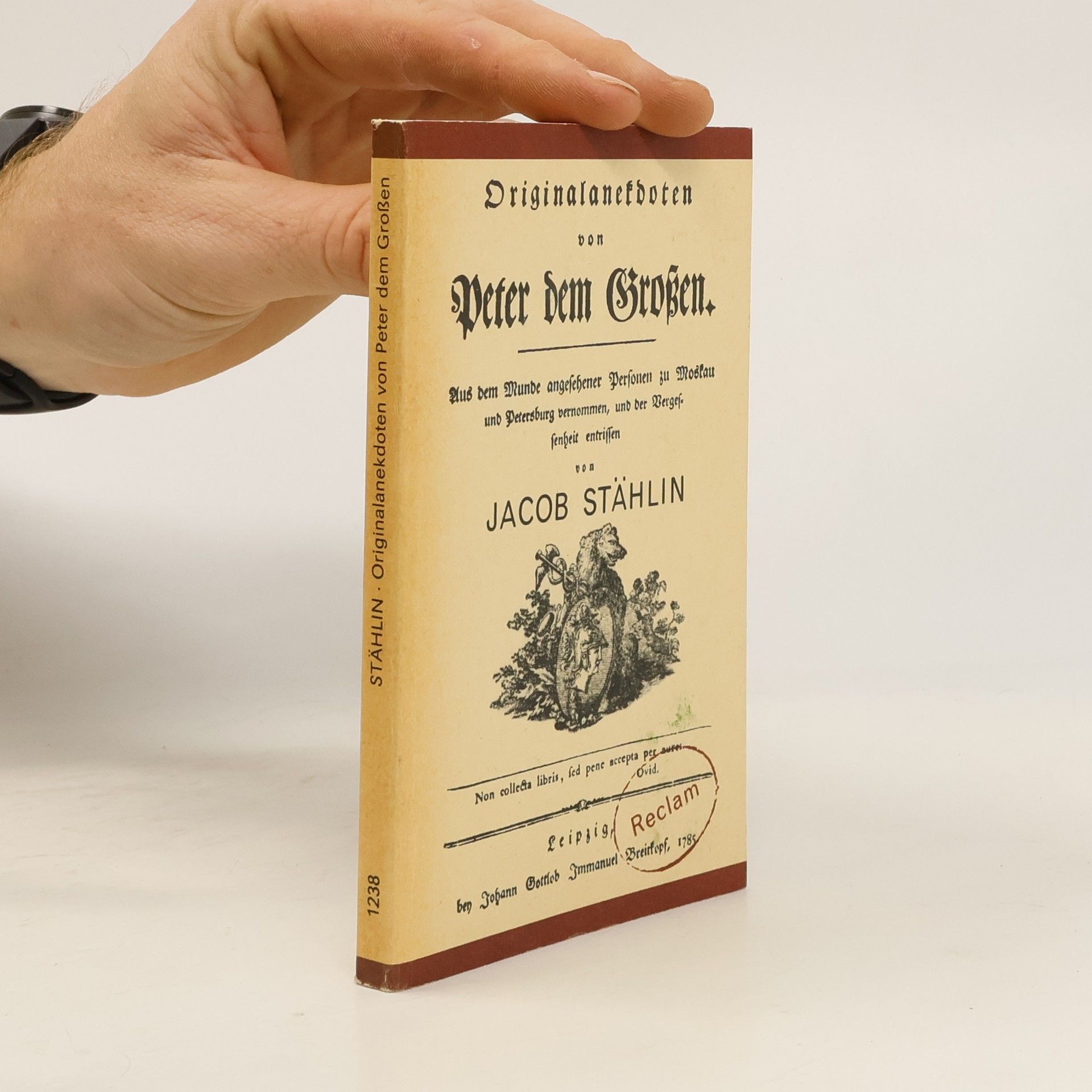 Originalanekdoten von Peter dem Grossen