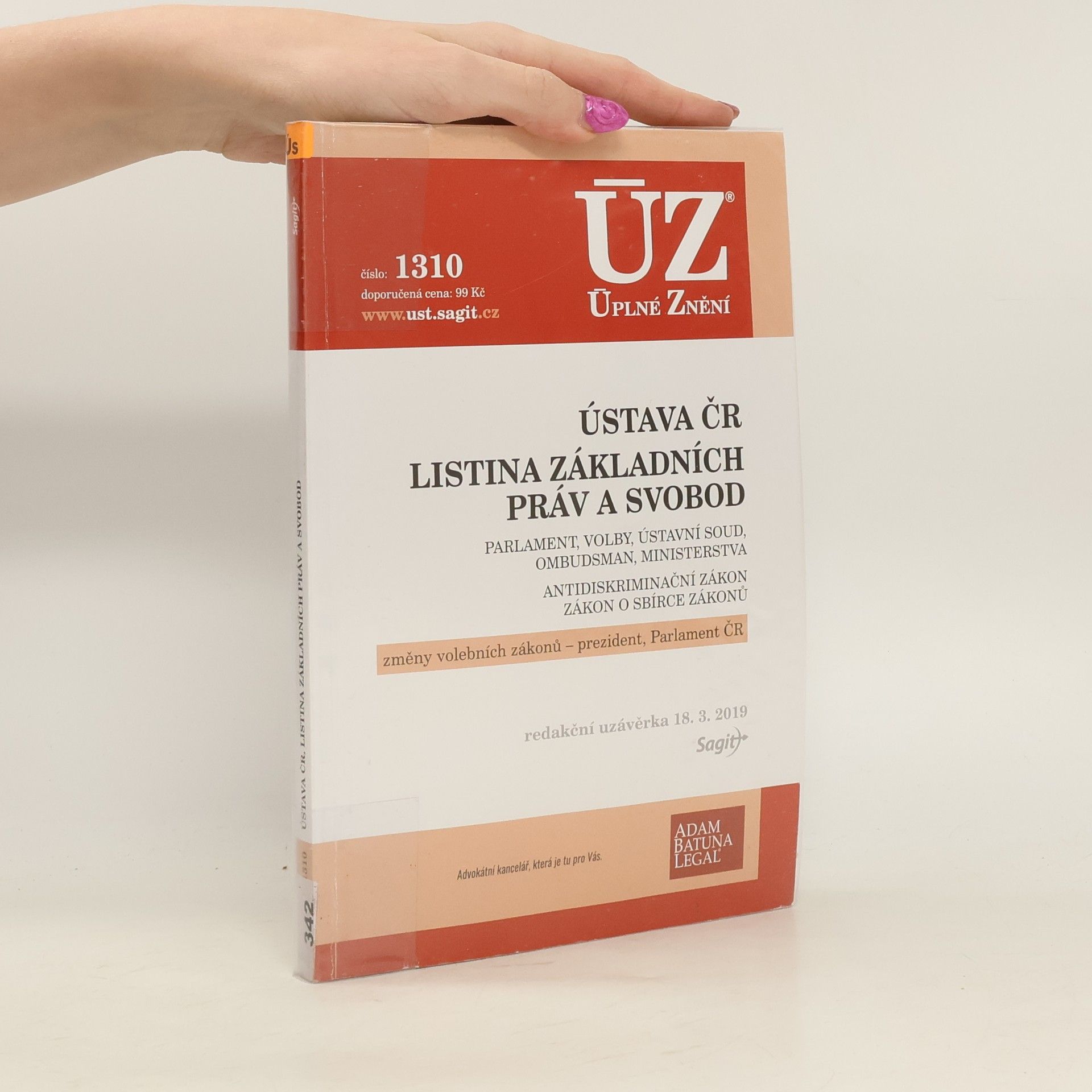 Kolektiv autorů Ústava ČR ; Listina základních práv a svobod