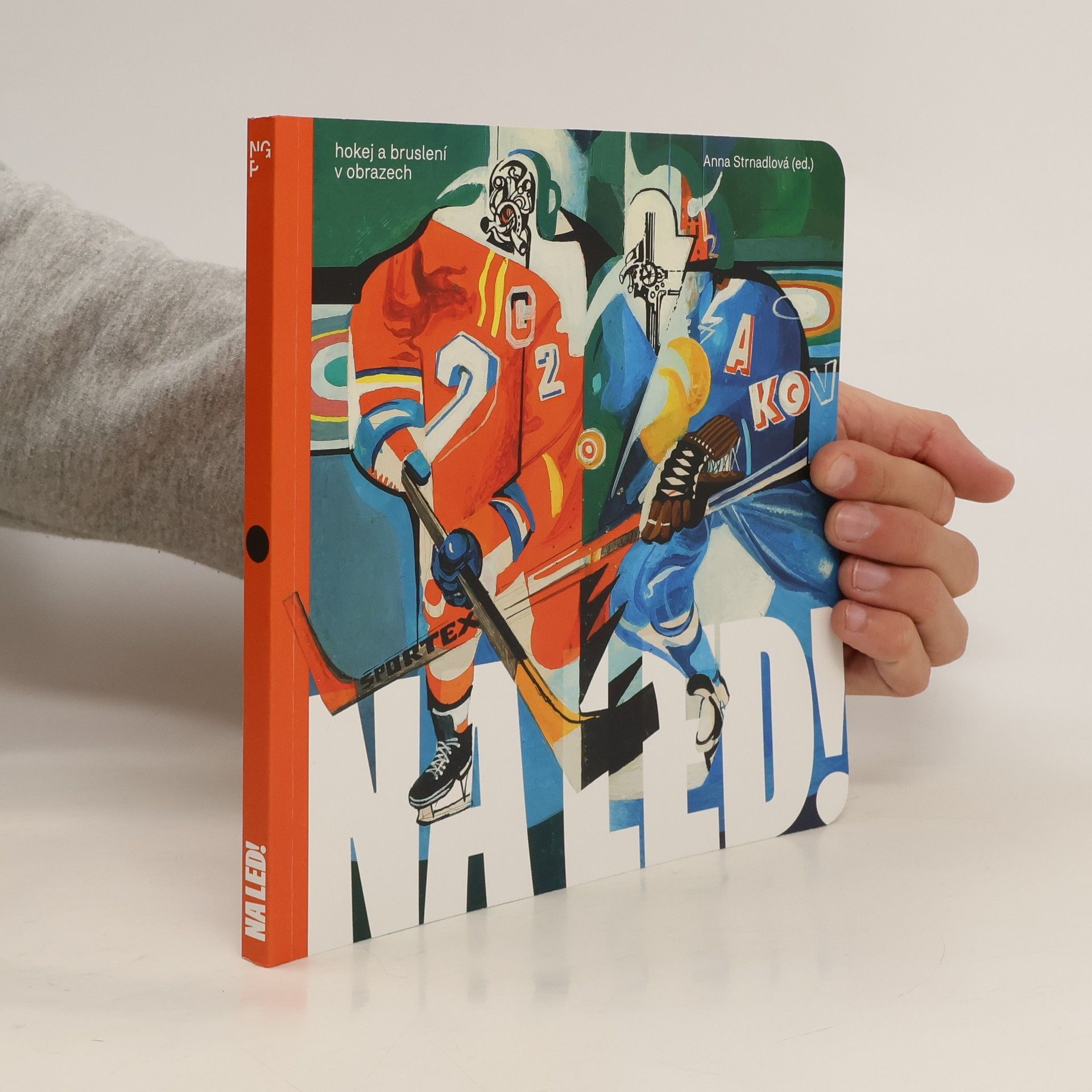 Anna Strnadlová Na led! Hokej a bruslení v obrazech