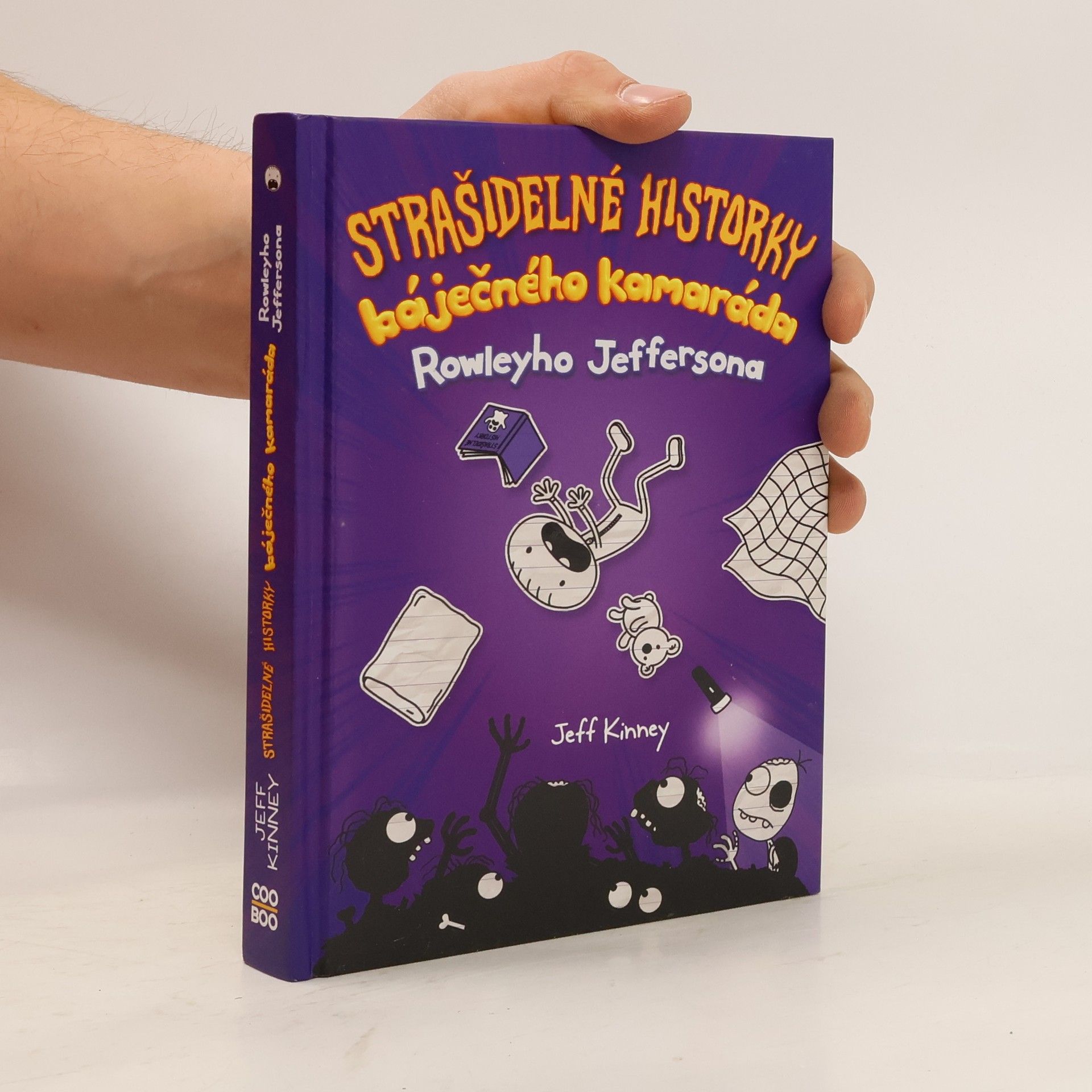 Jeff Kinney Strašidelné historky báječného kamaráda Rowleyho Jeffersona