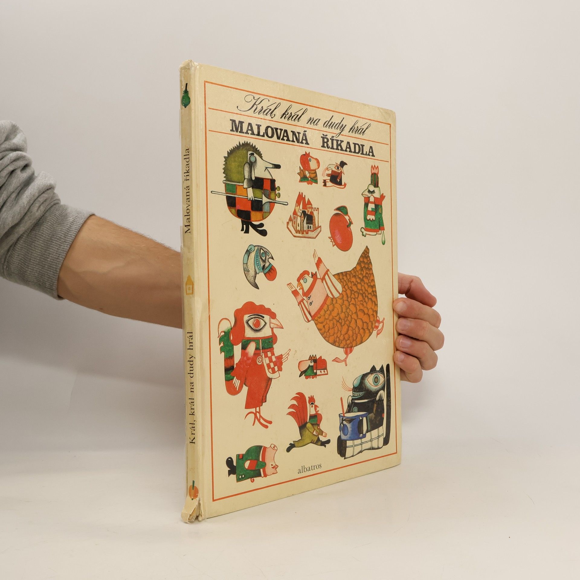 Vladimíra Gebhartová Král, král na dudy hrál. Malovaná říkadla