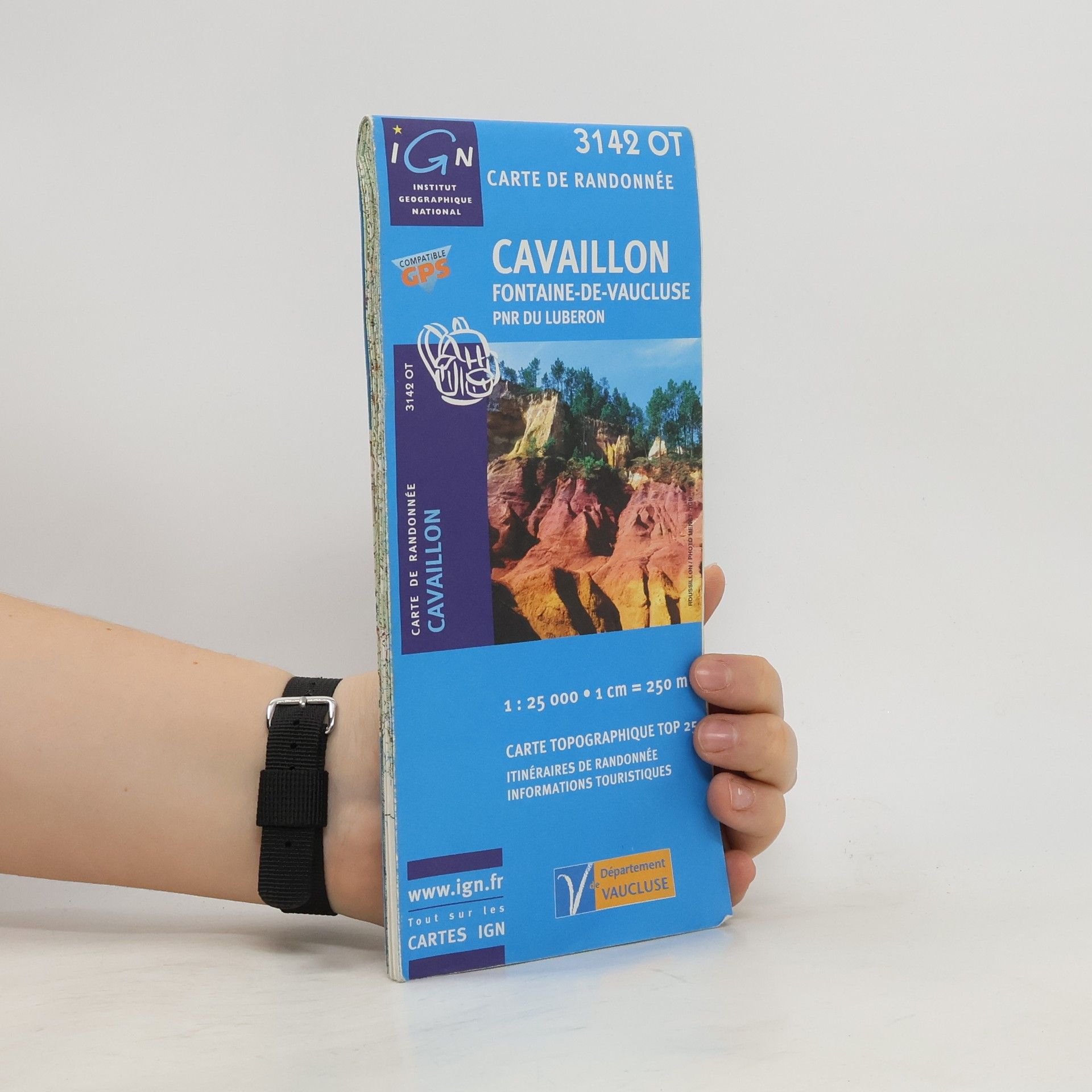 IGN carte de randonnée - 3142 OT: Cavaillon