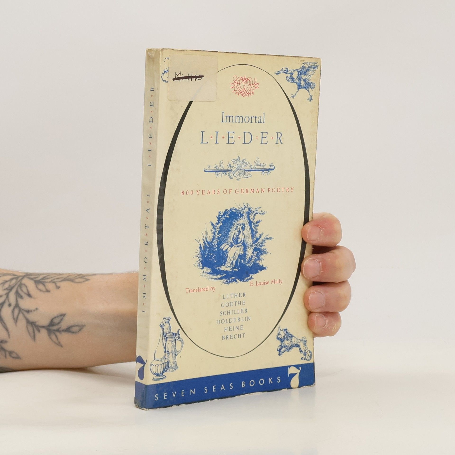 Autores varios Immortal Lieder. 800 Years of German Poetry