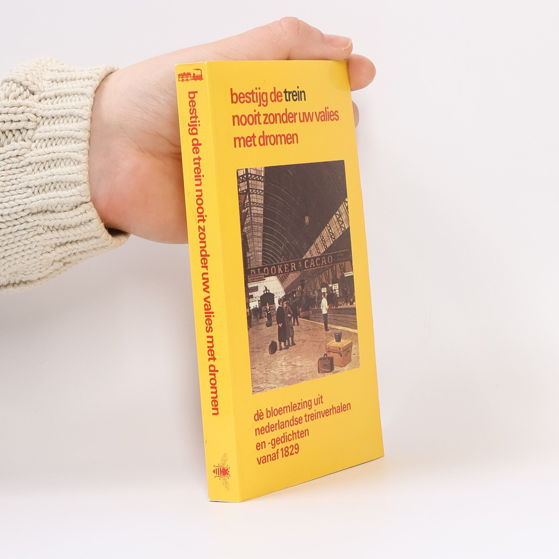 W. Hansen BBLiterair: Bestijg de trein nooit zonder uw valies met dromen