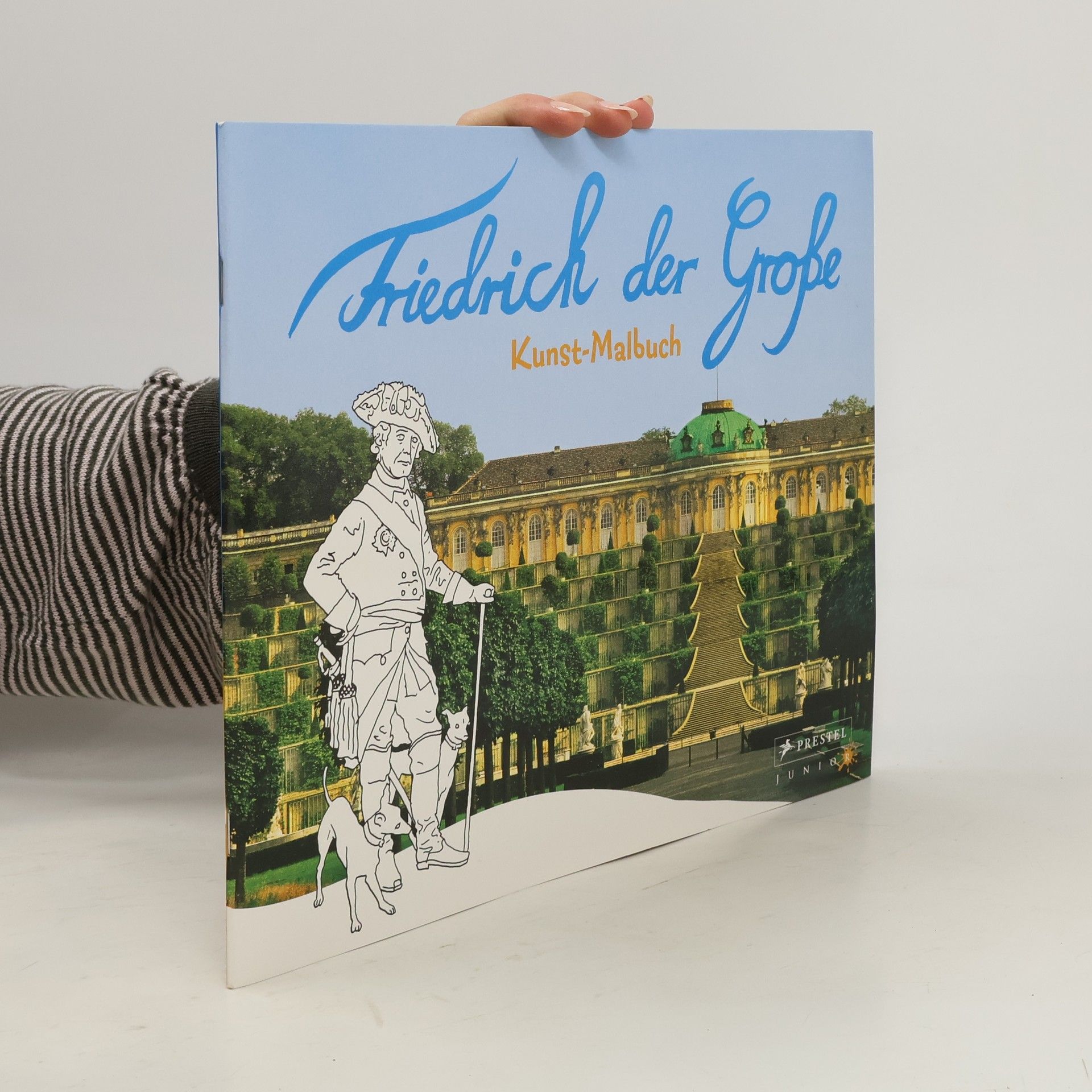 Annette Roeder Kunst-Malbuch Friedrich der Große