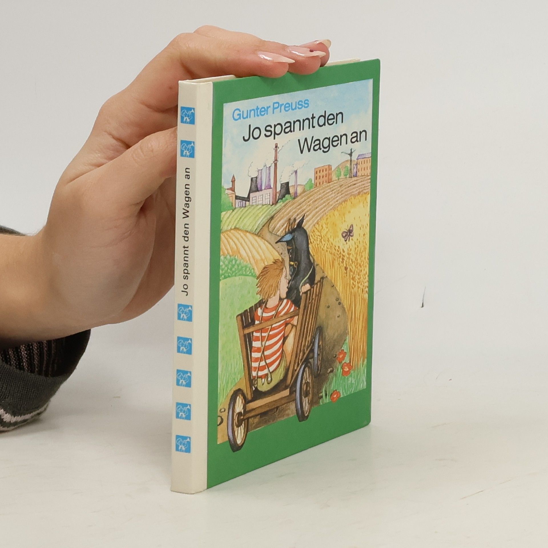 Gunter Preuss Jo spannt den Wagen an