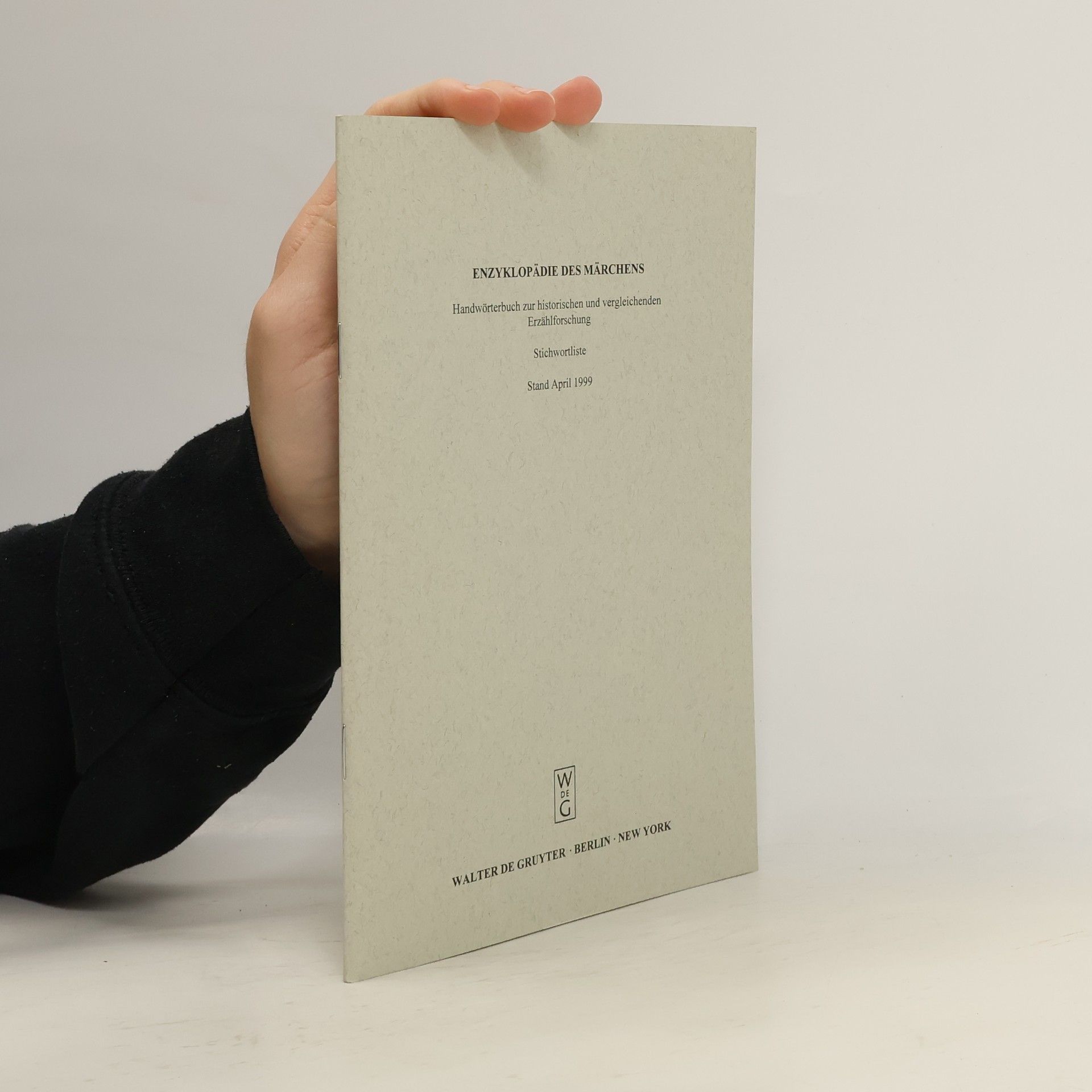 Collectif d'auteurs Enzyklopädie des Märchens 4/1999