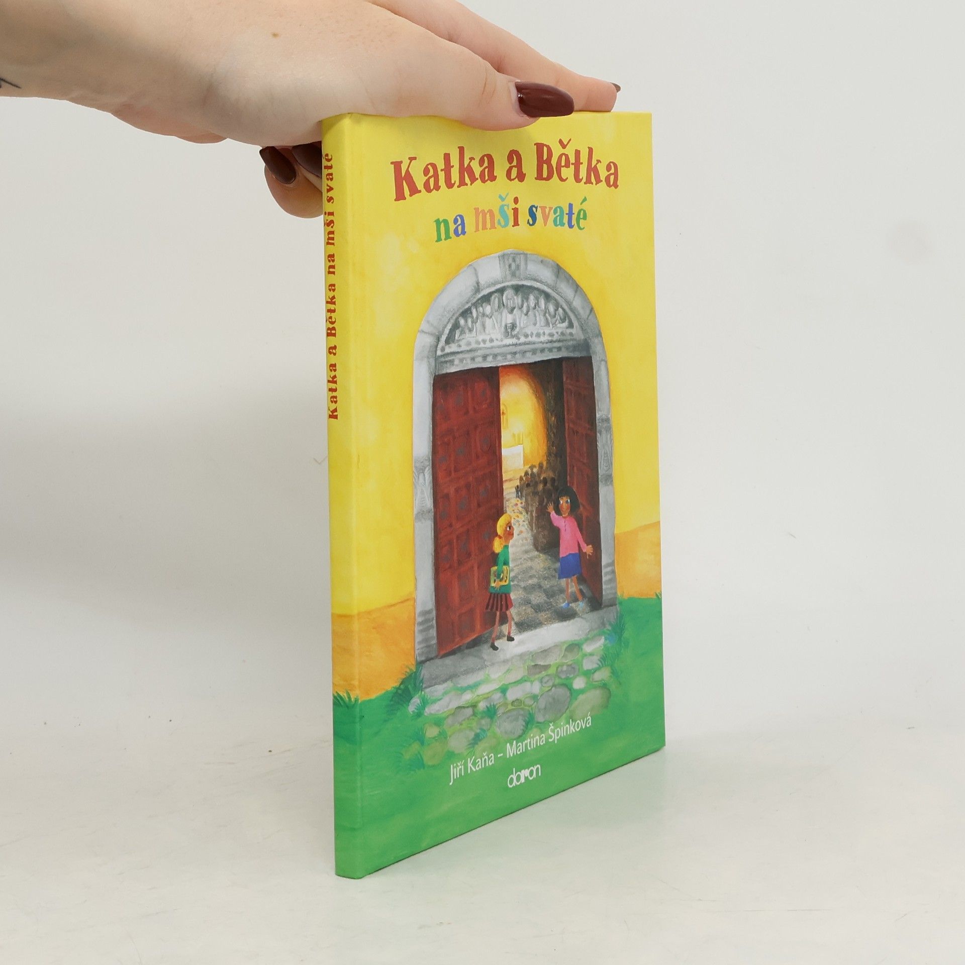 Jiří Kaňa Katka a Bětka na mši svaté