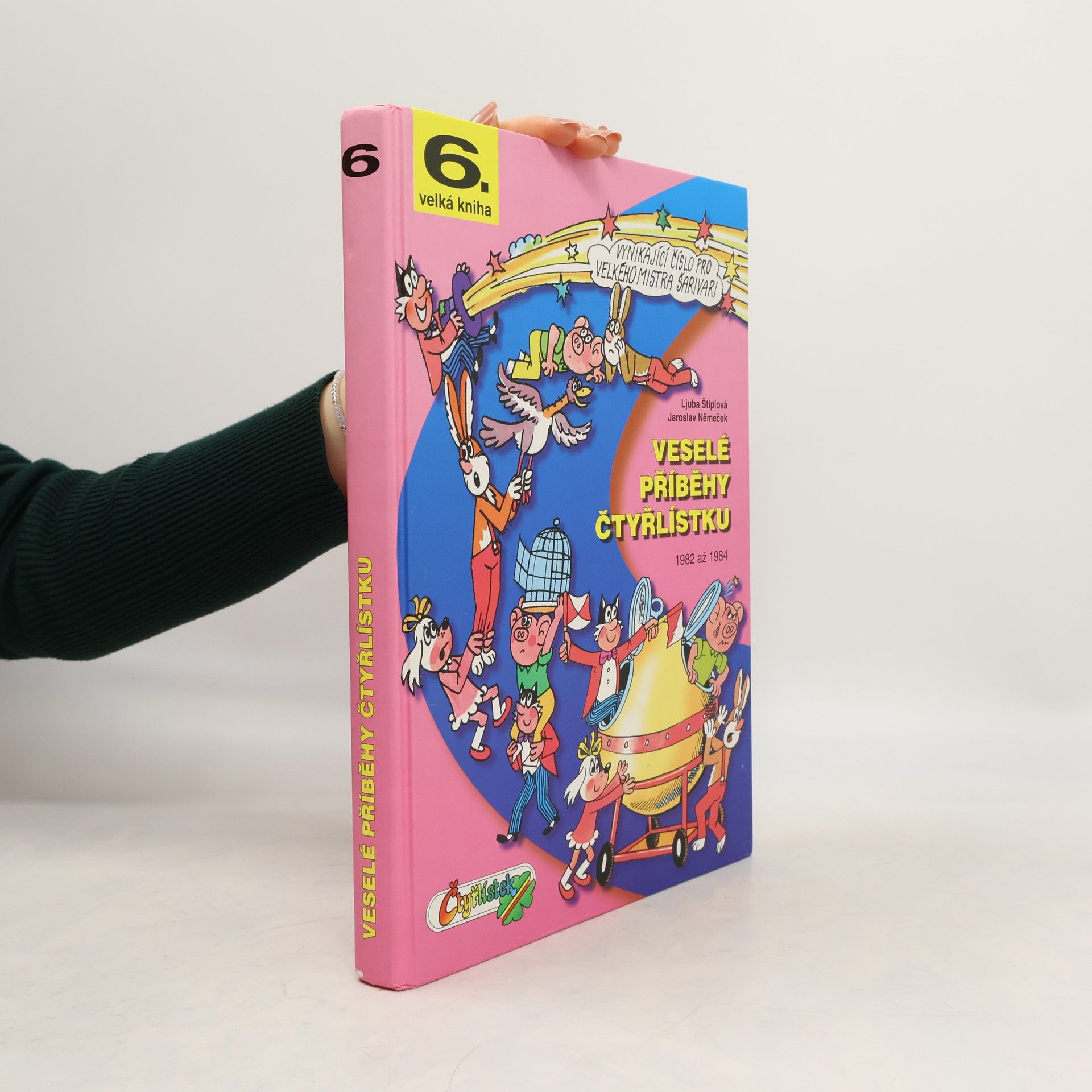 Jaroslav Němeček Veselé příběhy Čtyřlístku 1982-1984, 6. velká kniha