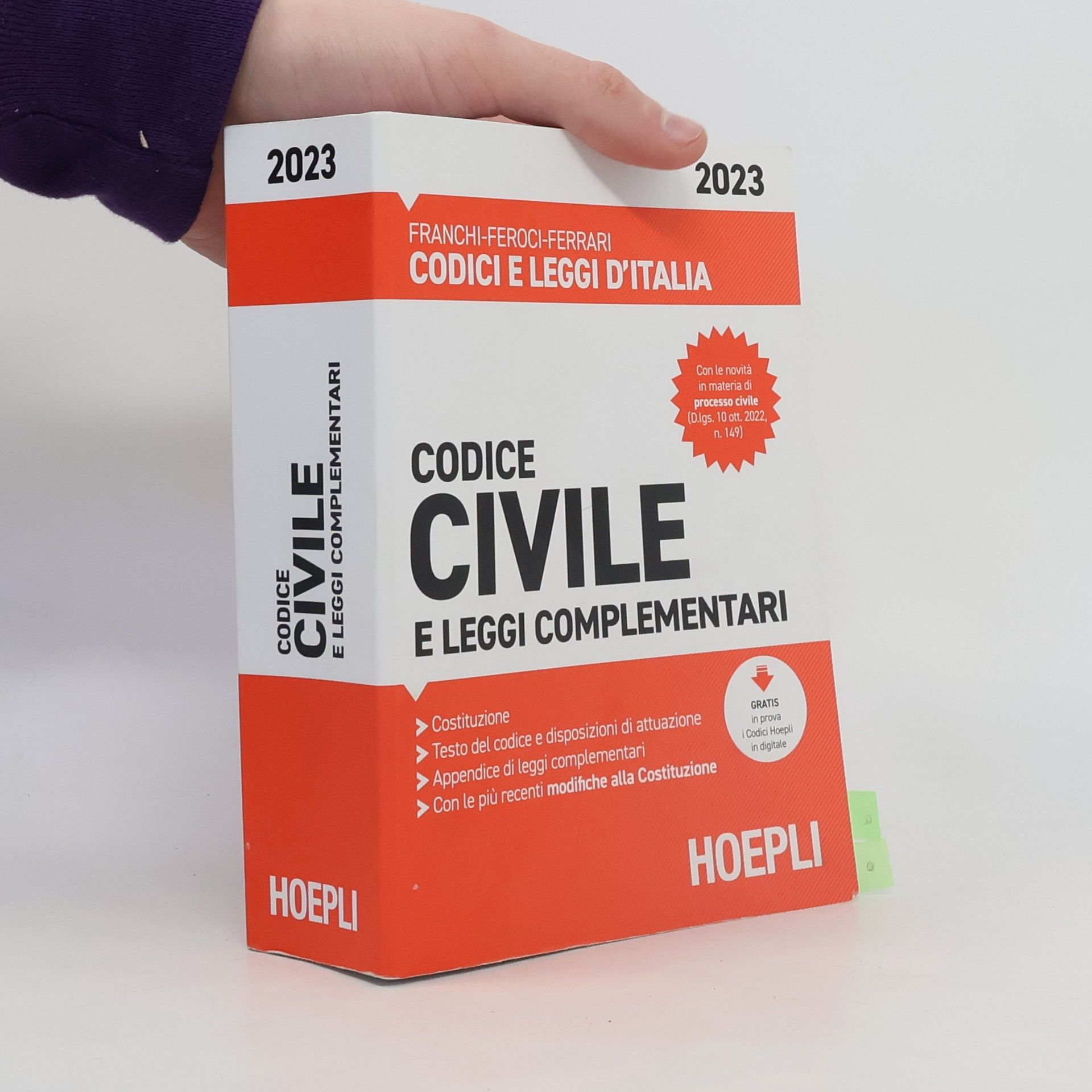 Luigi Franchi Codici e leggi d'Italia: Codice civile e leggi complementari 2023