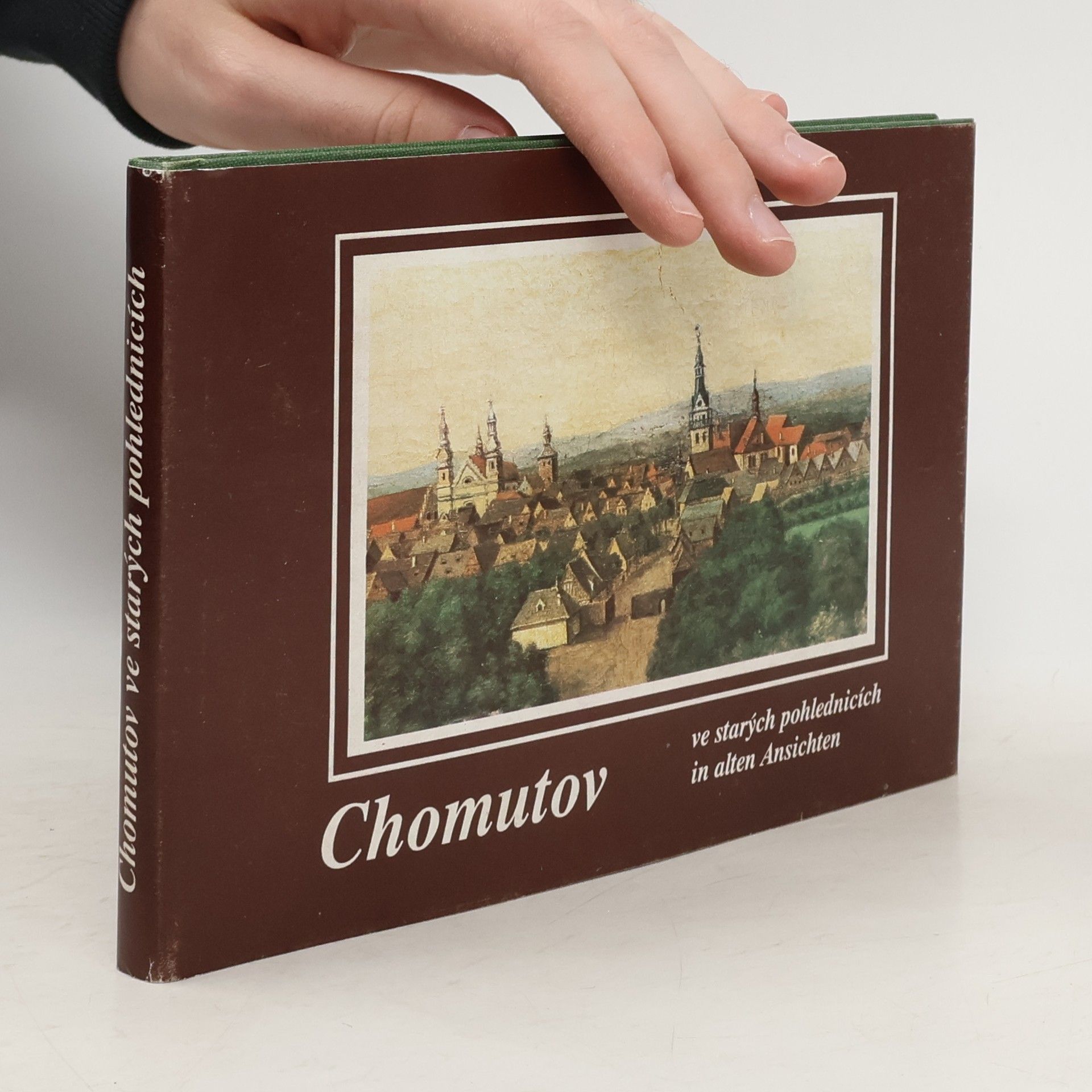 Jaroslav Pachner Chomutov ve starých pohlednicích