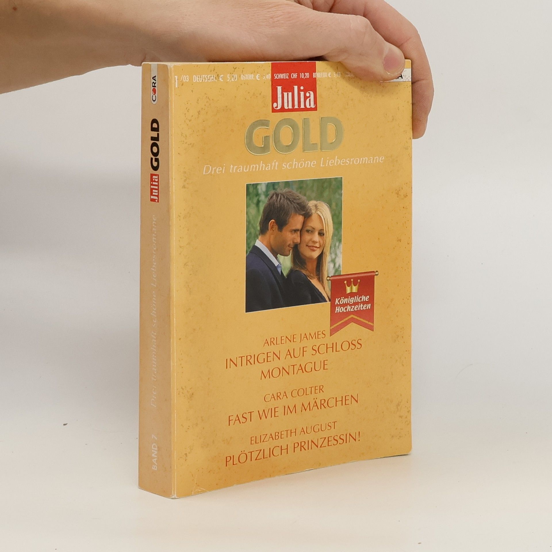 Julia Gold. Drei traumhaft schöne Liebesromane. Band 7
