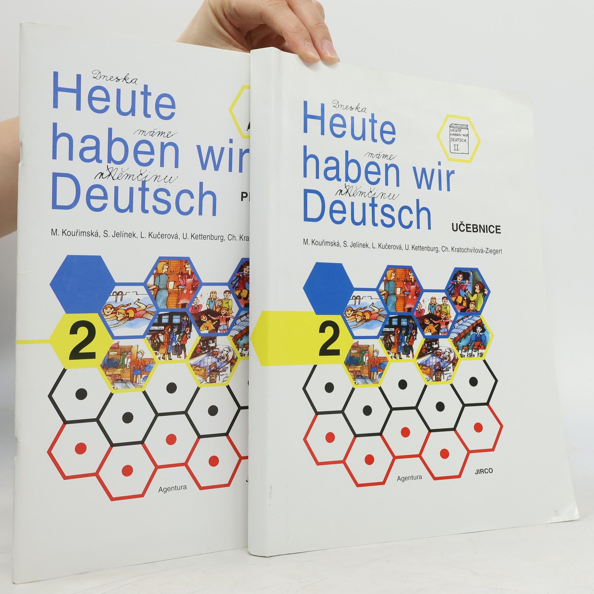 Heute haben wir Deutsch 2. Učebnice + pracovní sešit