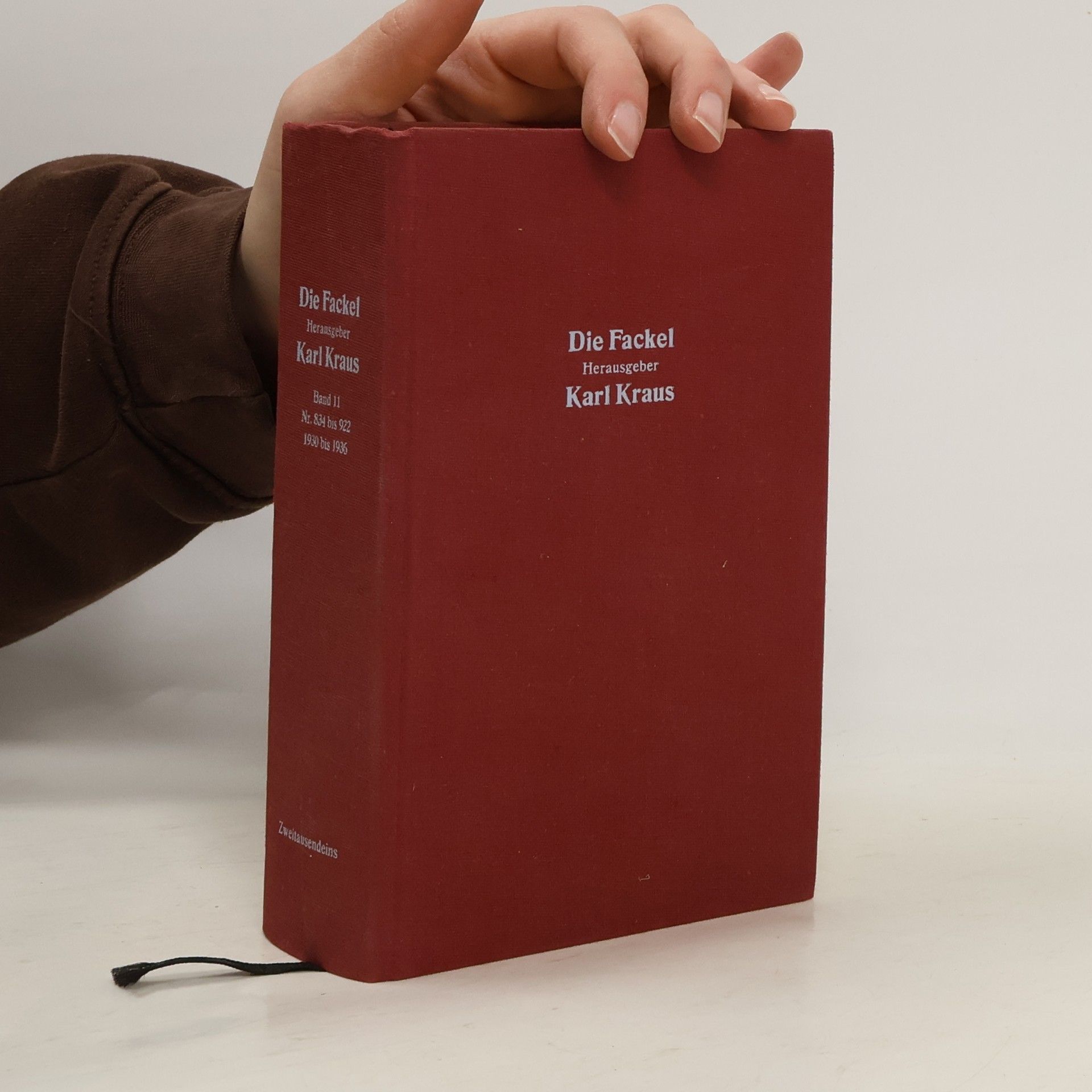 Karl Kraus Die Fackel Herausberger 11