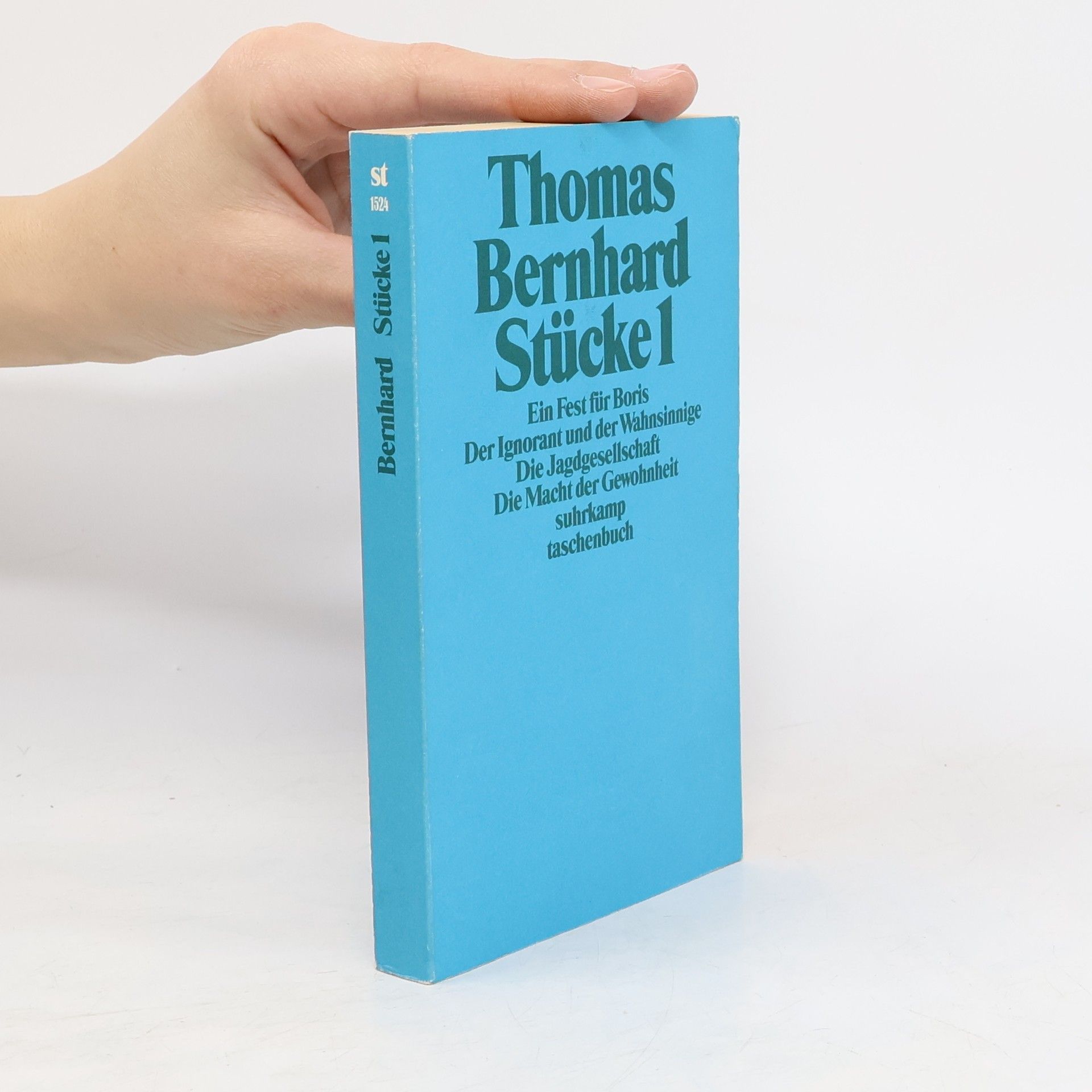 Thomas Bernhard Stücke. 1