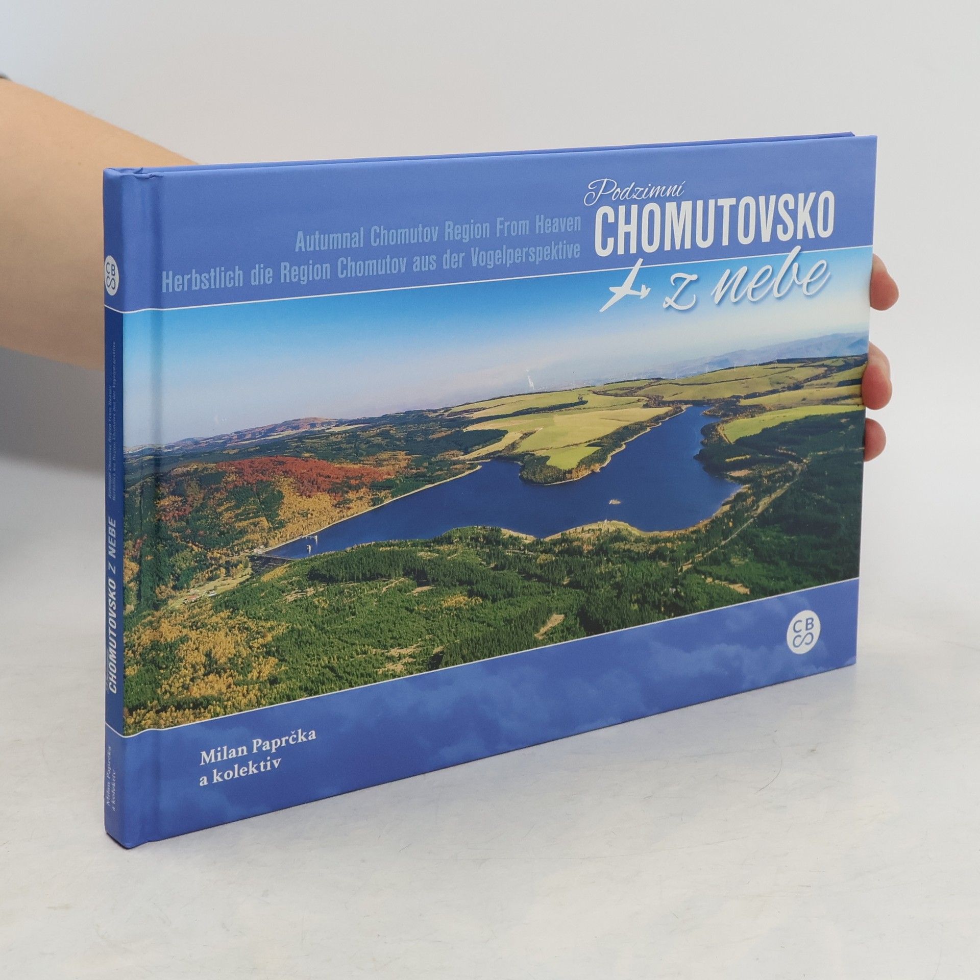 Milan Paprčka Podzimní Chomutovsko z nebe