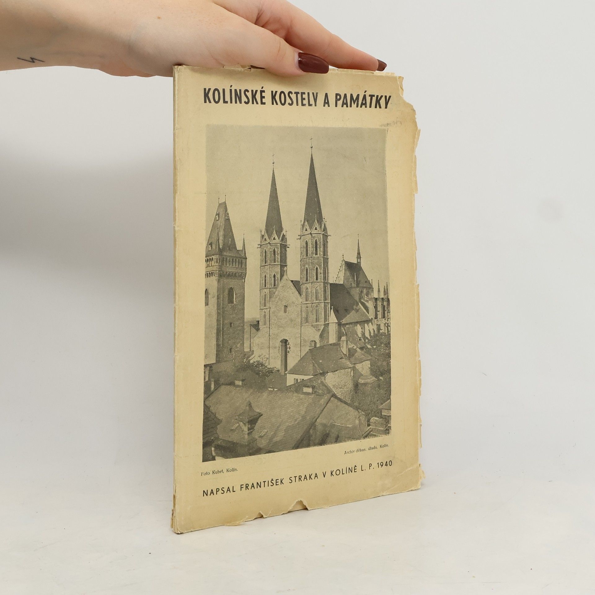 František Straka Kolínské kostely a památky