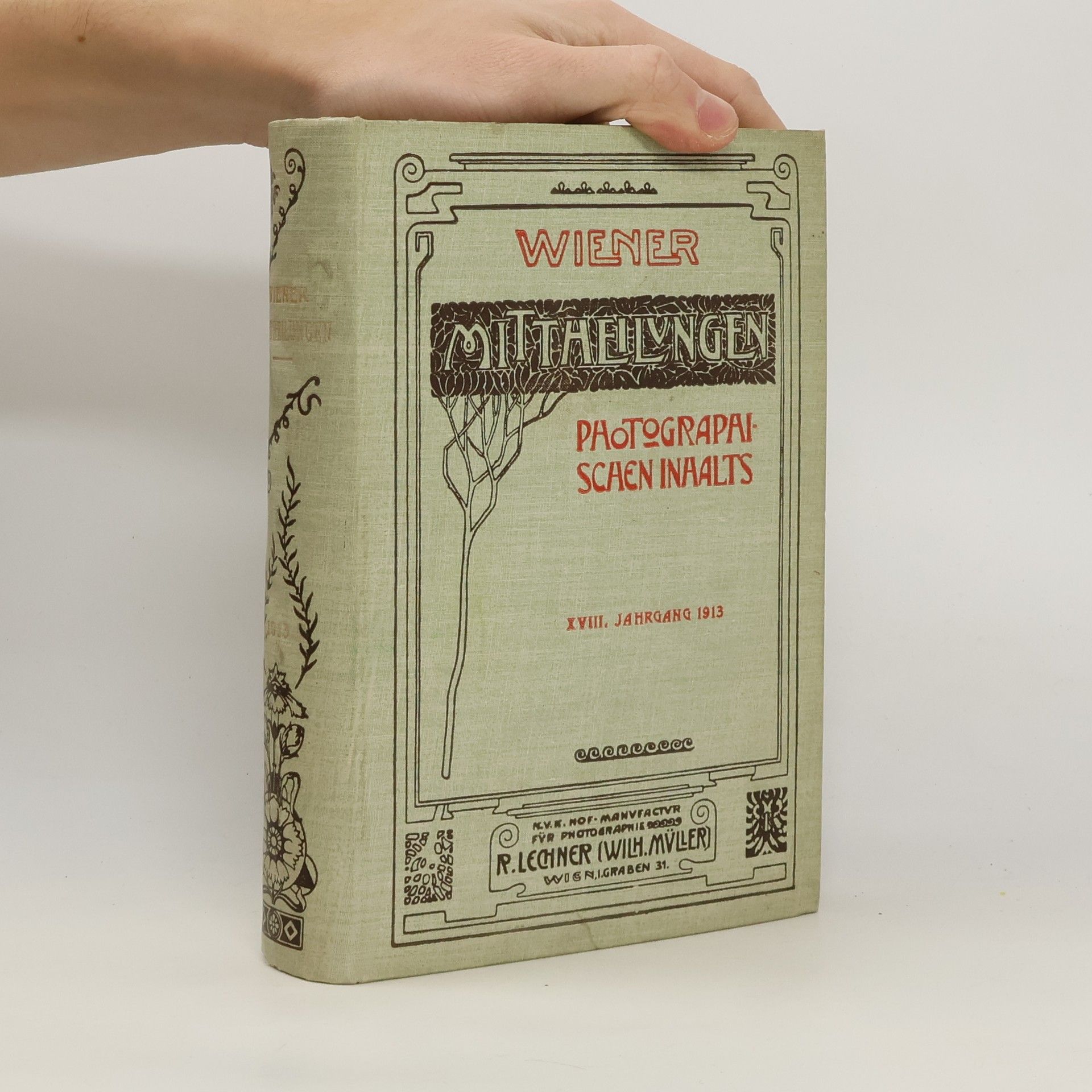 Autorenkollektiv Wiener Mitteilungen photographischen Inhalts XVIII.