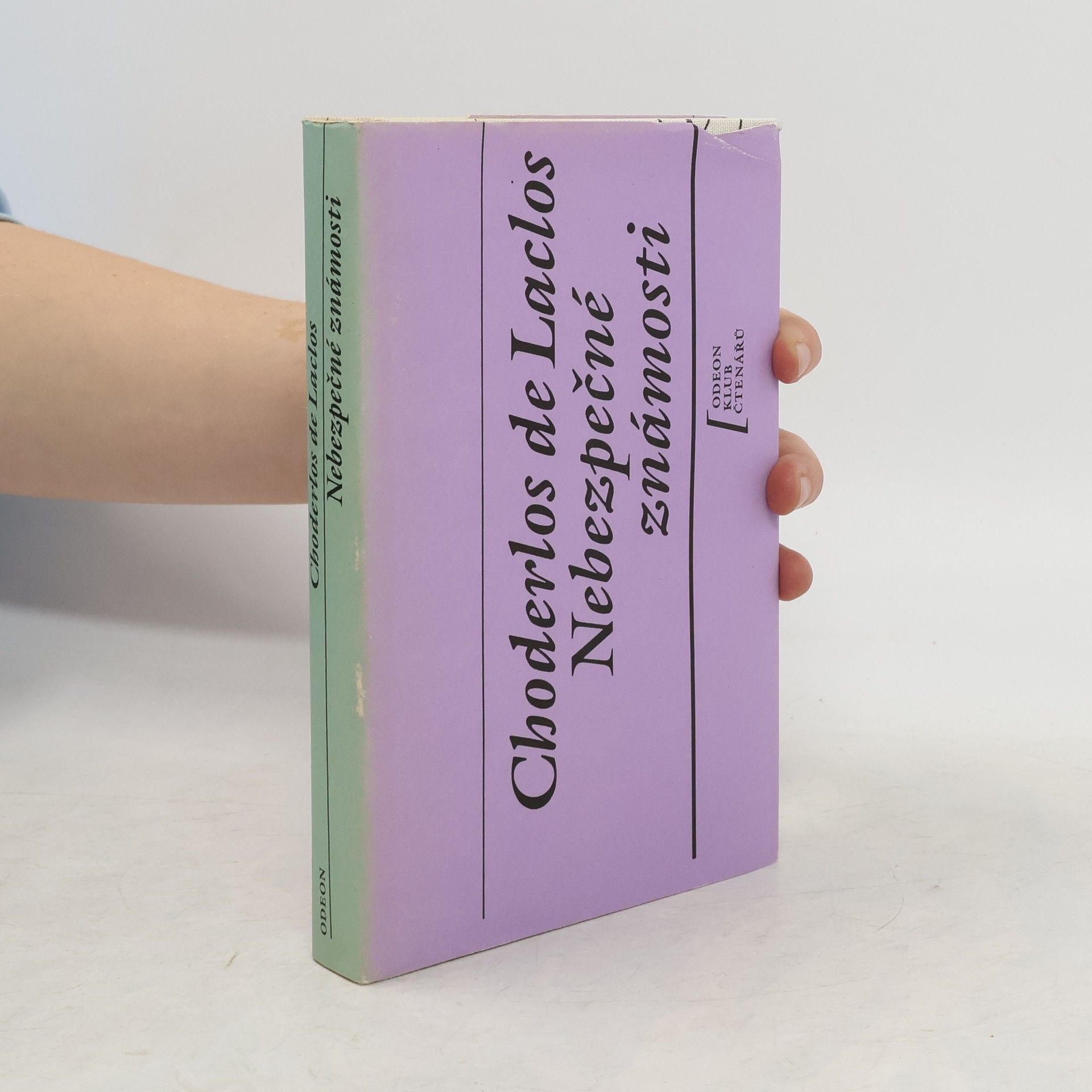 Pierre A. Fr. Choderlos De Laclos Nebezpečné známosti