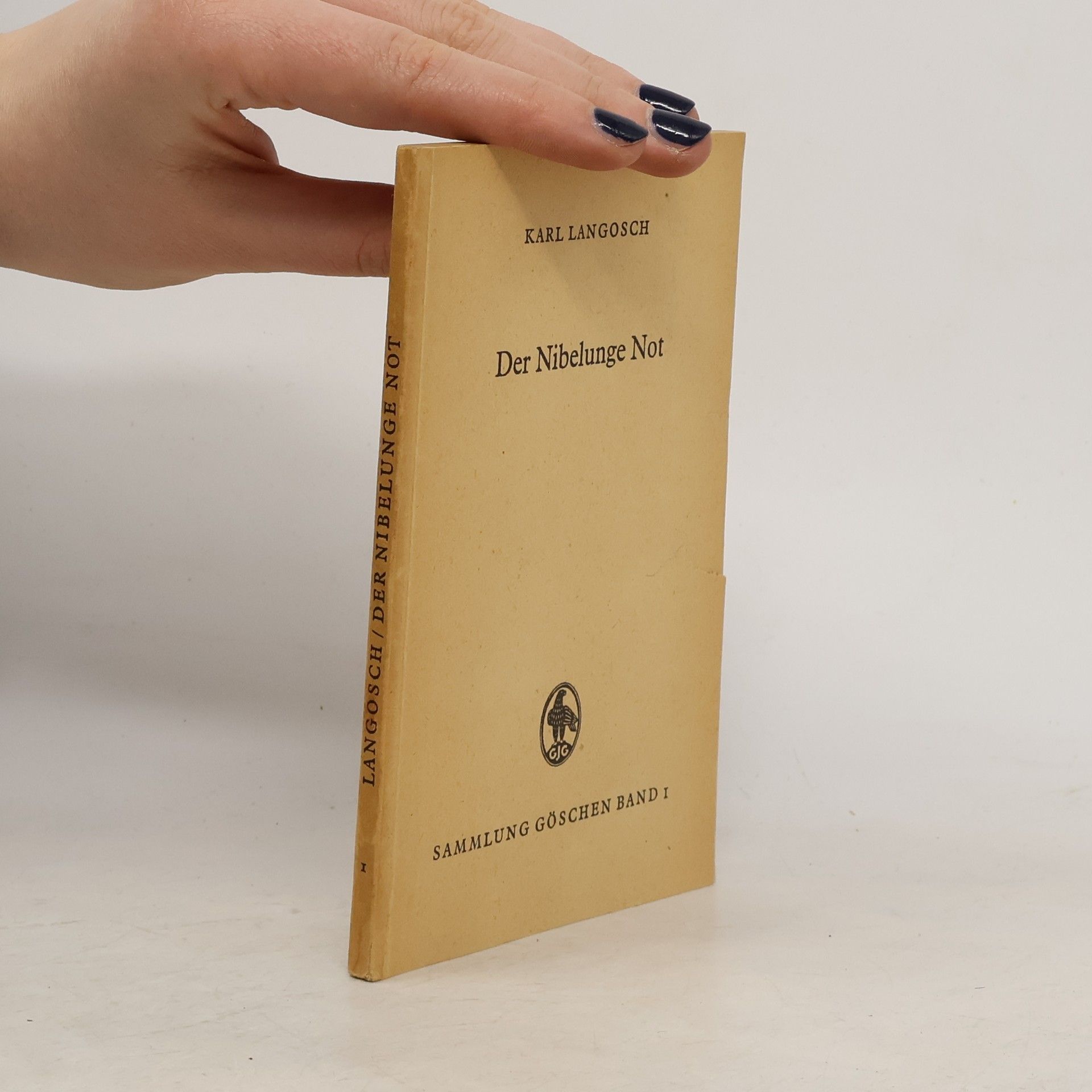 Wolfgang Golther Der Nibelunge Nǒt