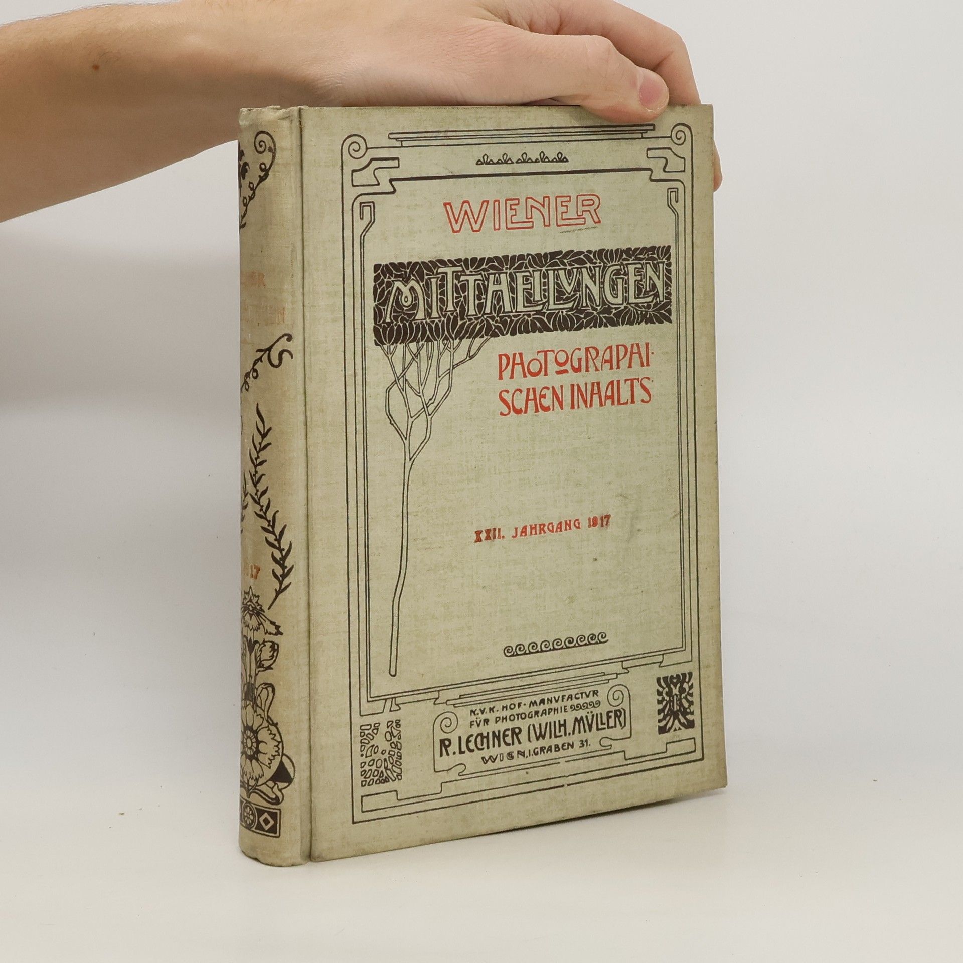 Autorenkollektiv Wiener Mitteilungen photographischen Inhalts XXII