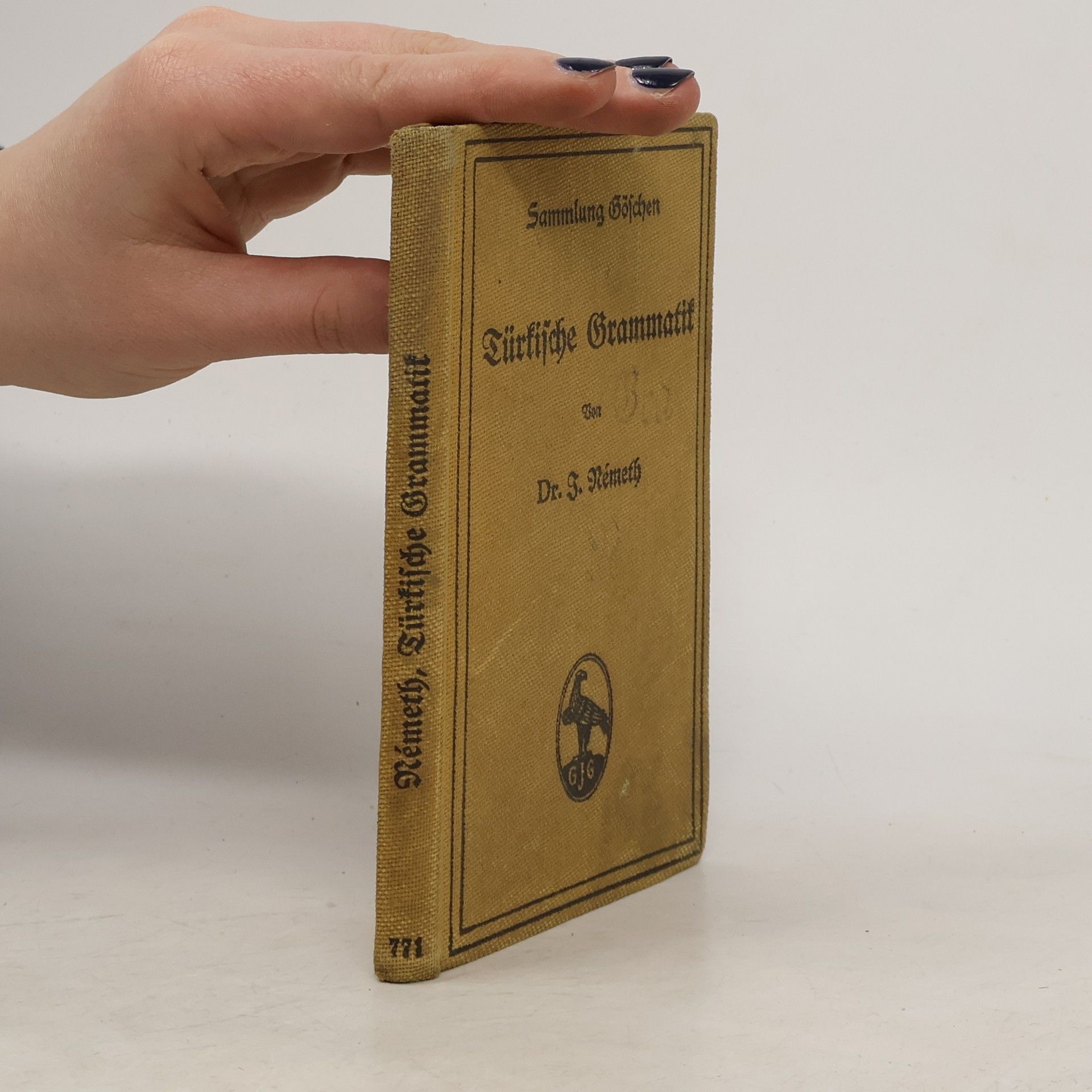Dr. I. Németh Türkische Grammatik