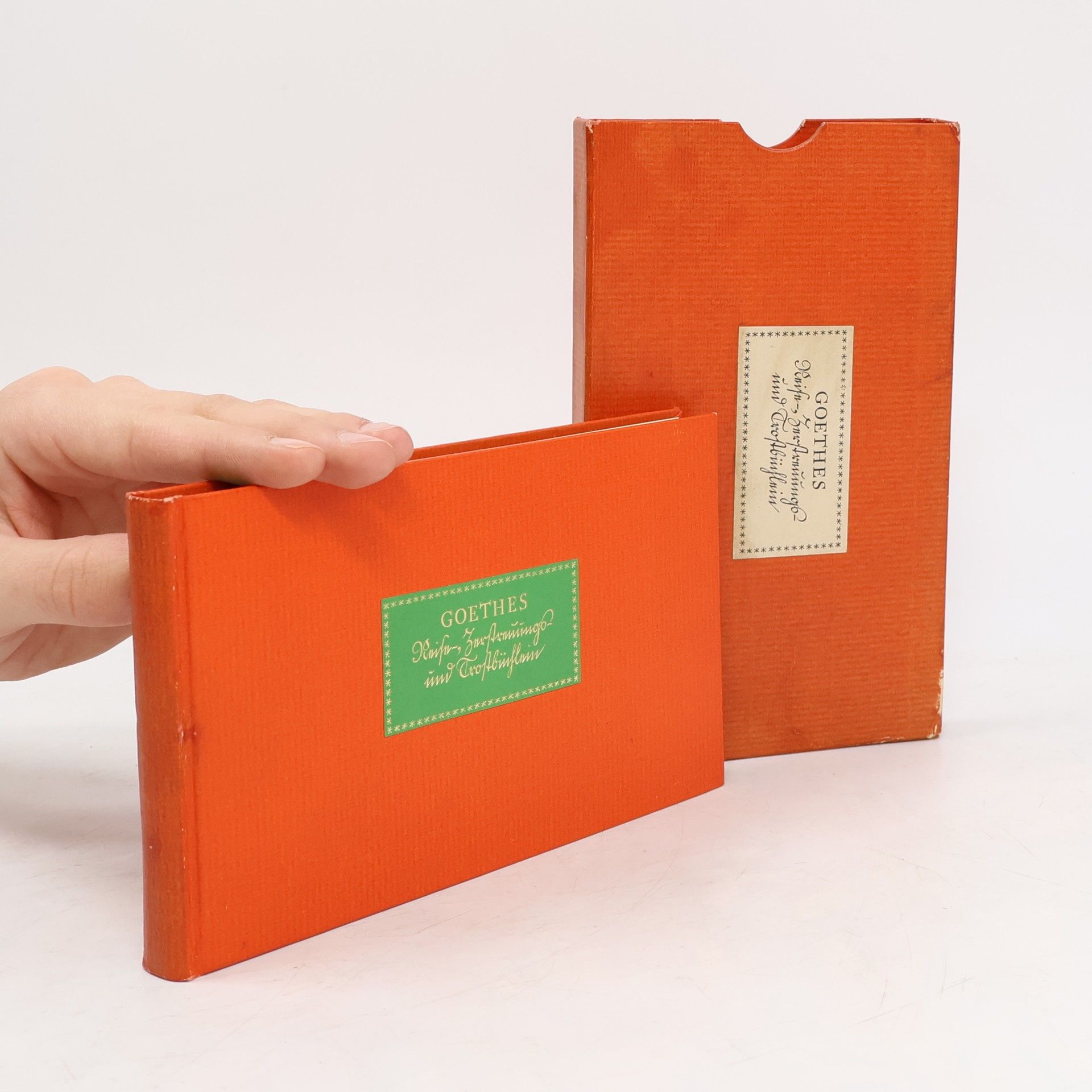 Johann Wolfgang von Goethe Goethes Reise-, Zerstreuungs- und Trostbüchlein. 36 Handzeichnungen