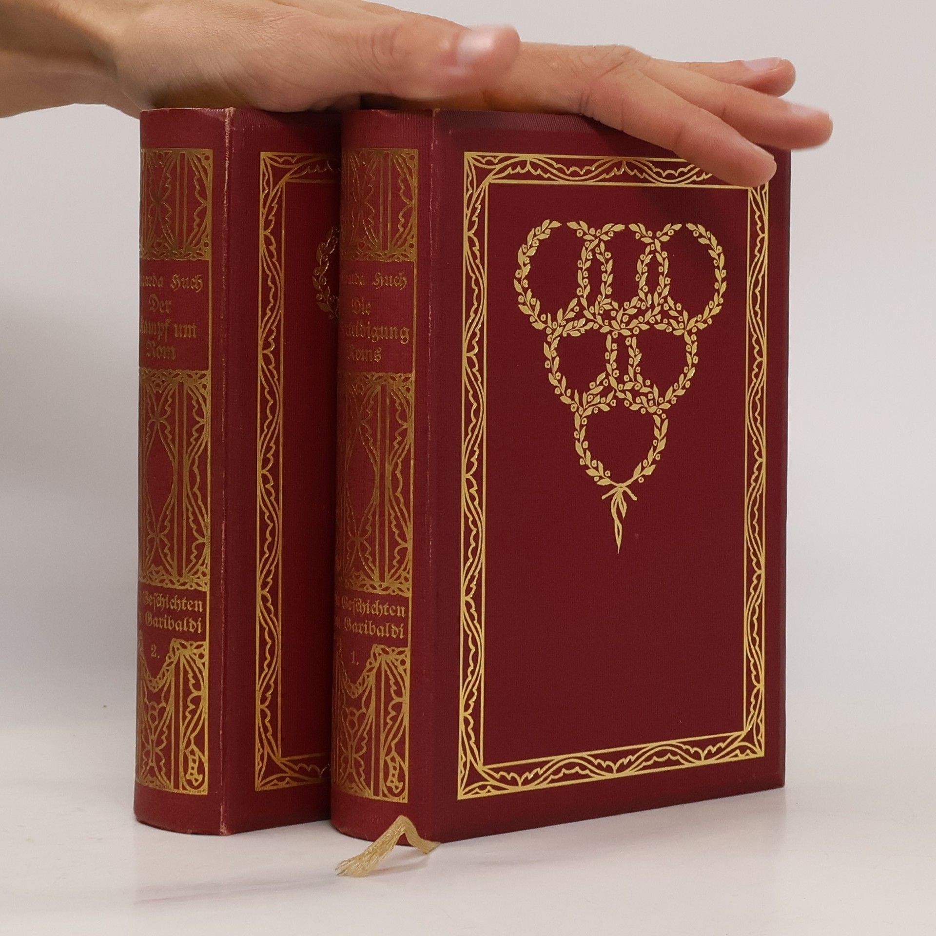 Ricarda Huch Die Geschichten von Garibaldi in 3 Teilen I-II