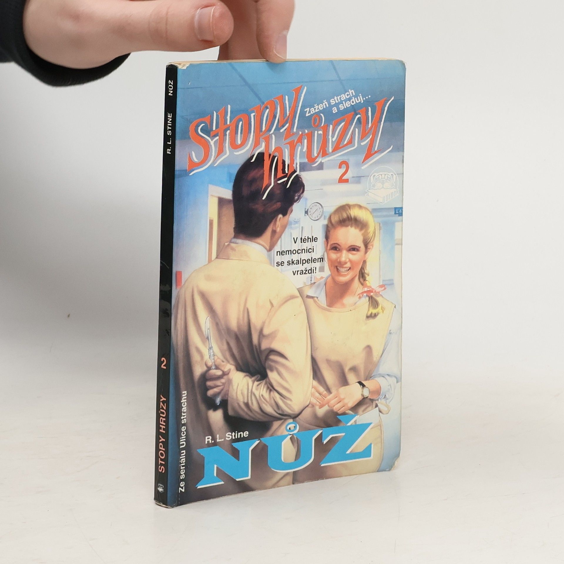 R. L. Stine Nůž. Stopy hrůzy 2