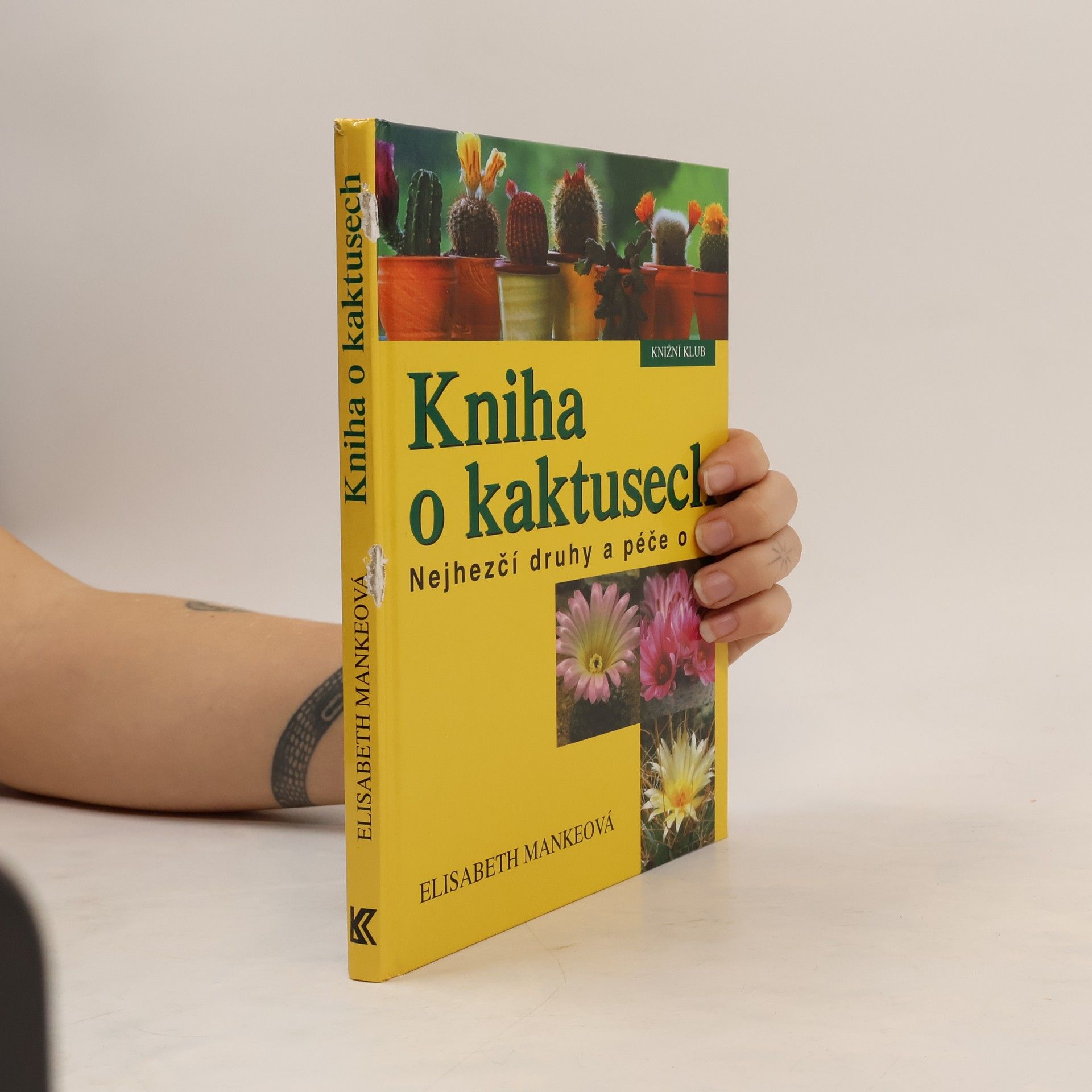 Kniha o kaktusech : nejhezčí druhy a péče o ně