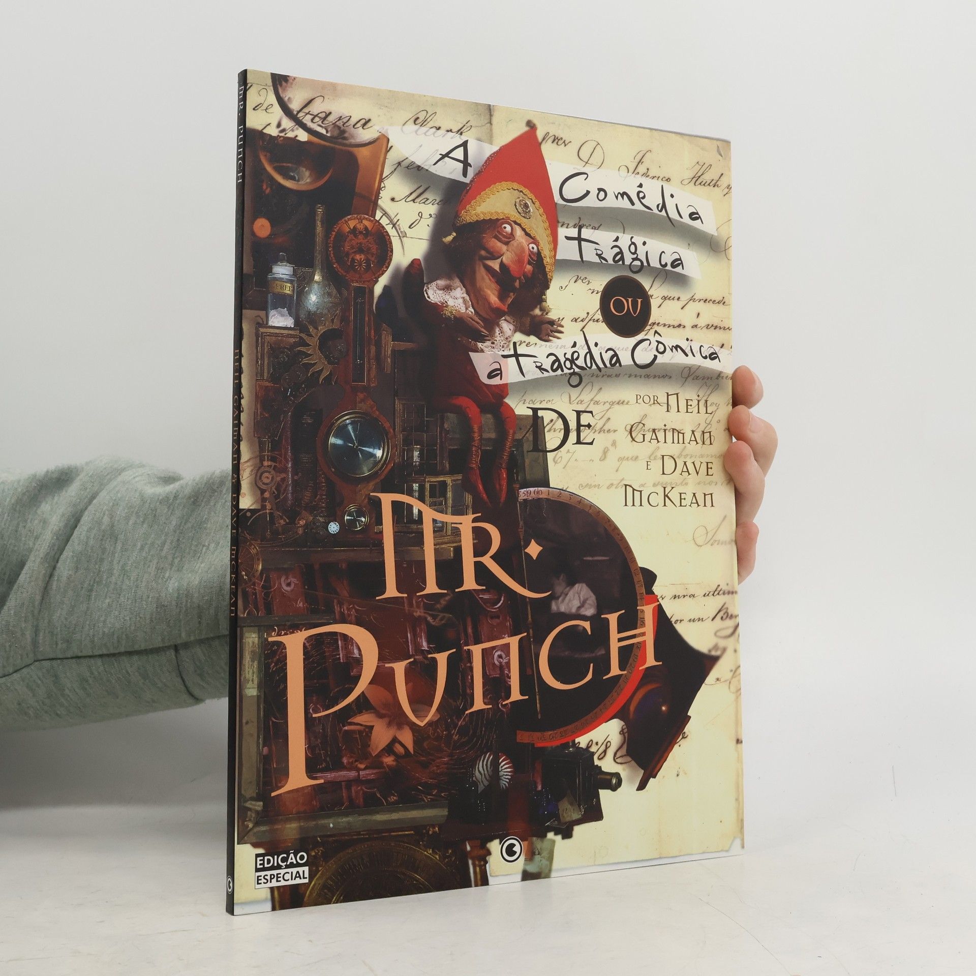 Neil Gaiman A Comédia Trágica ou a Tragédia Cômica de Mr. Punch - Edição Especial