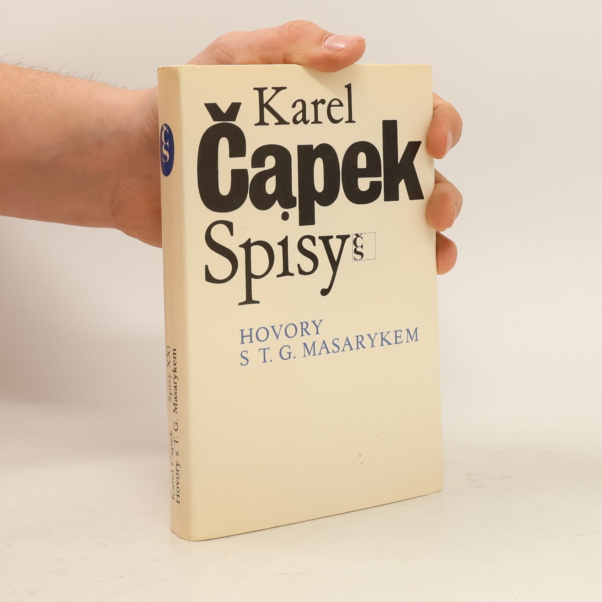 Karel Čapek Hovory s T. G. Masarykem