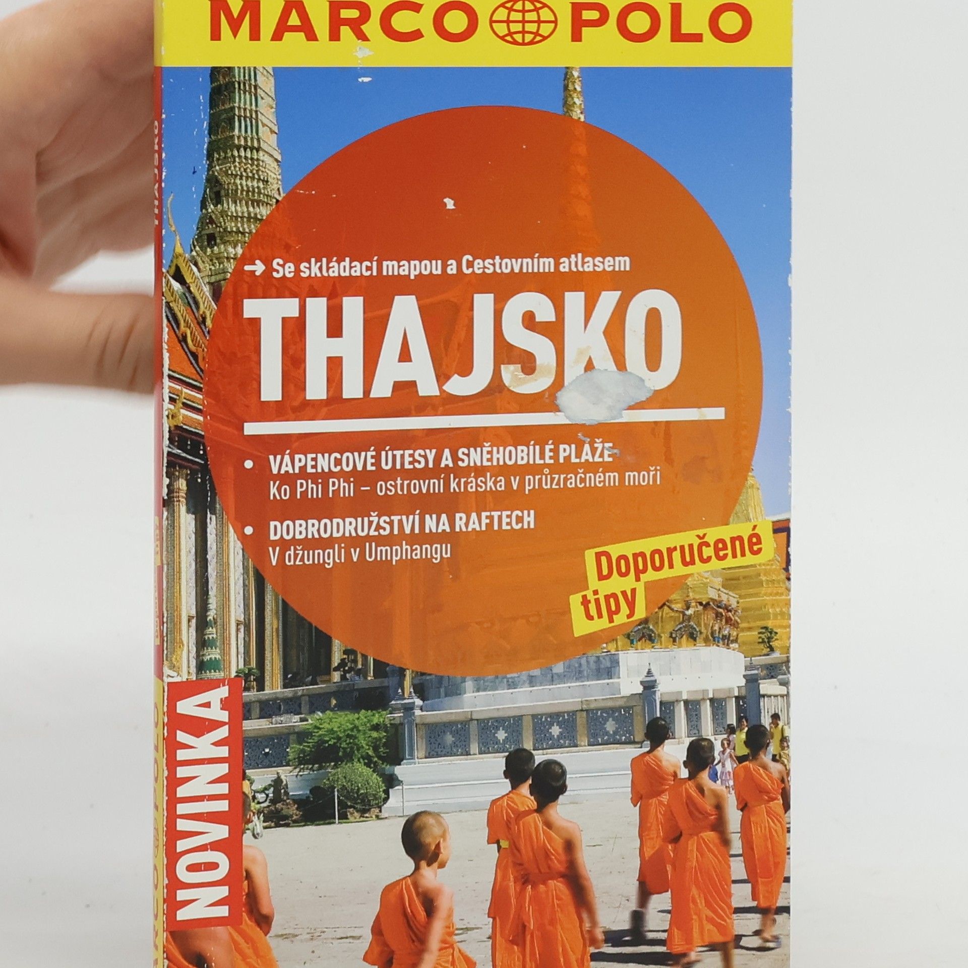 Thajsko. Doporučené tipy. Se skládací mapou a cestovním atlasem