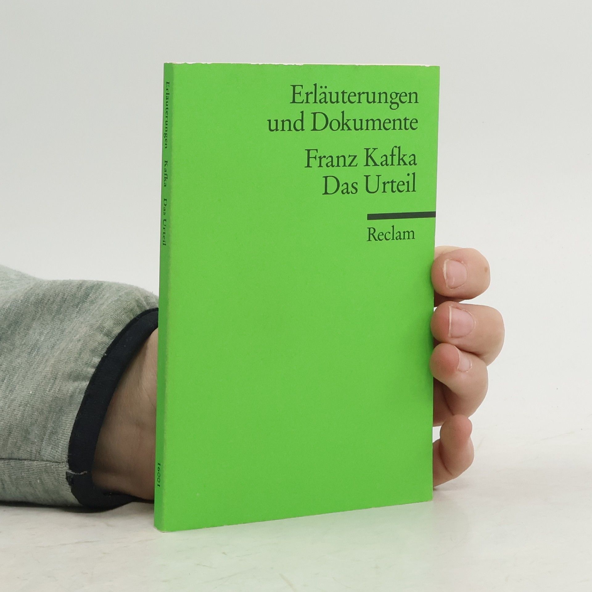 Michael Müller Franz Kafka, Das Urteil