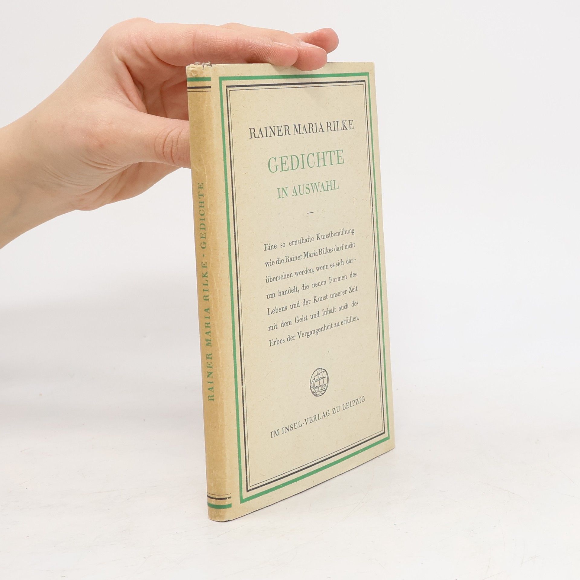 Rainer Maria Rilke Gedichte in Auswahl