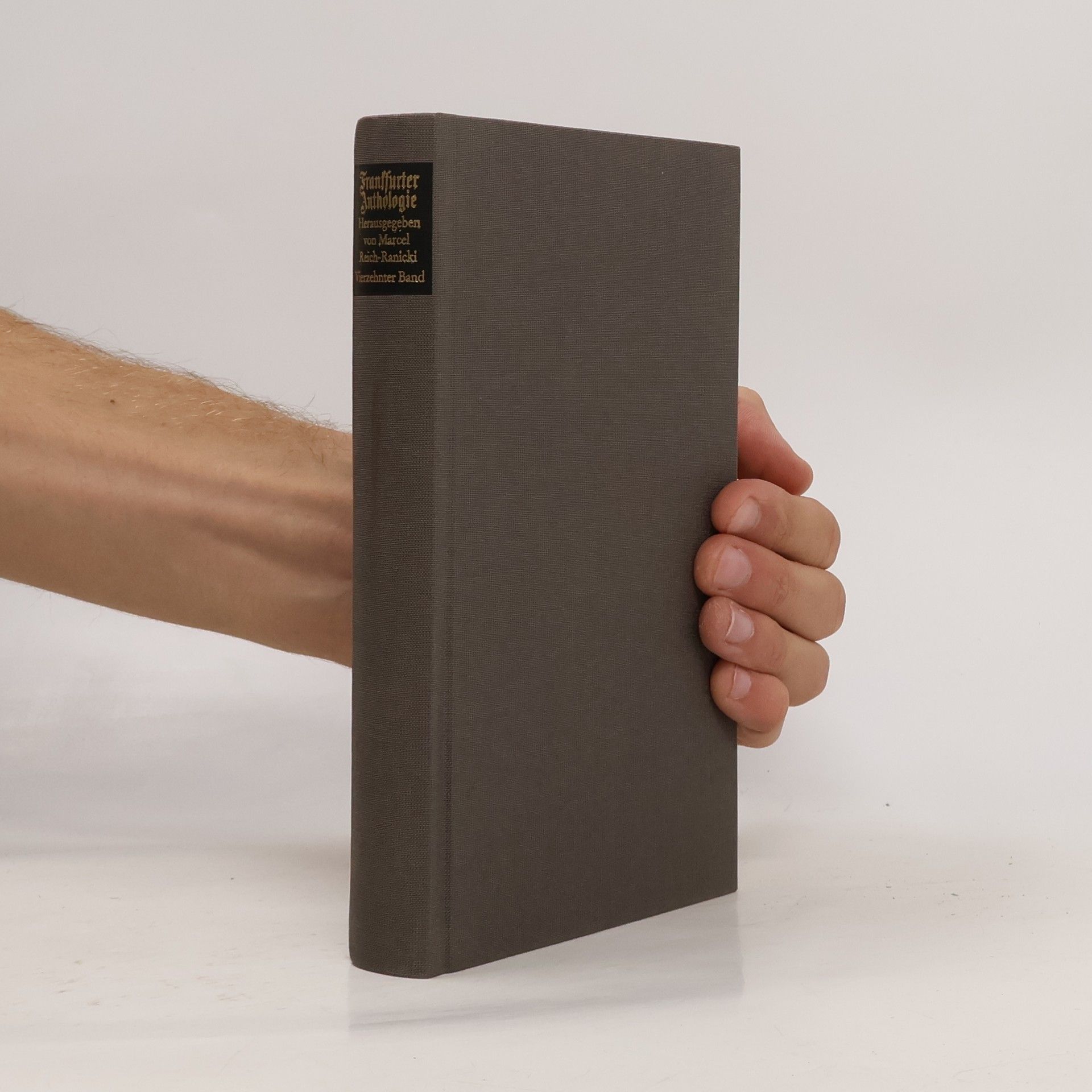 Marcel Reich-Ranicki Frankfurter Anthologie