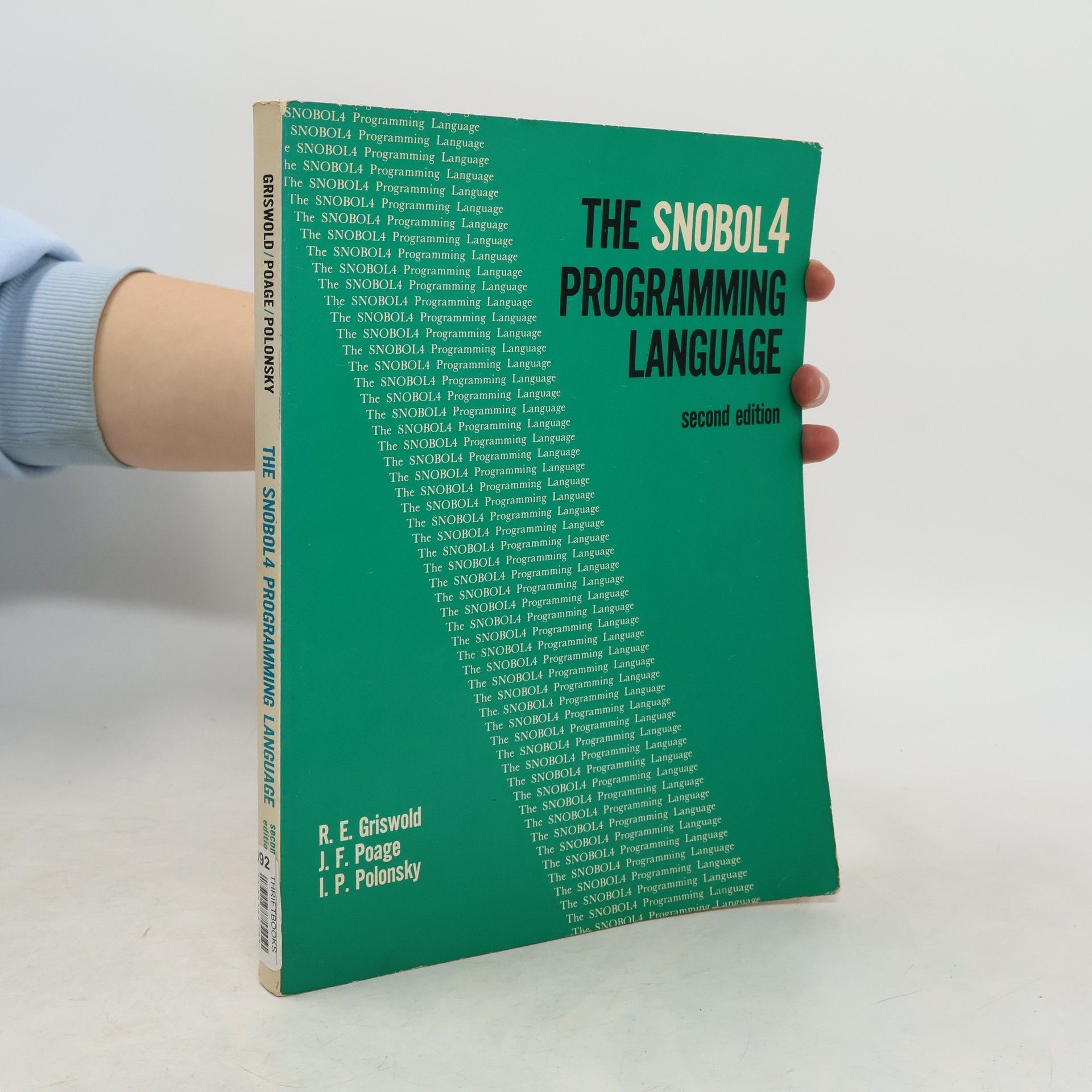 Ralph E. Griswold The SNOBOL 4 Programming Language