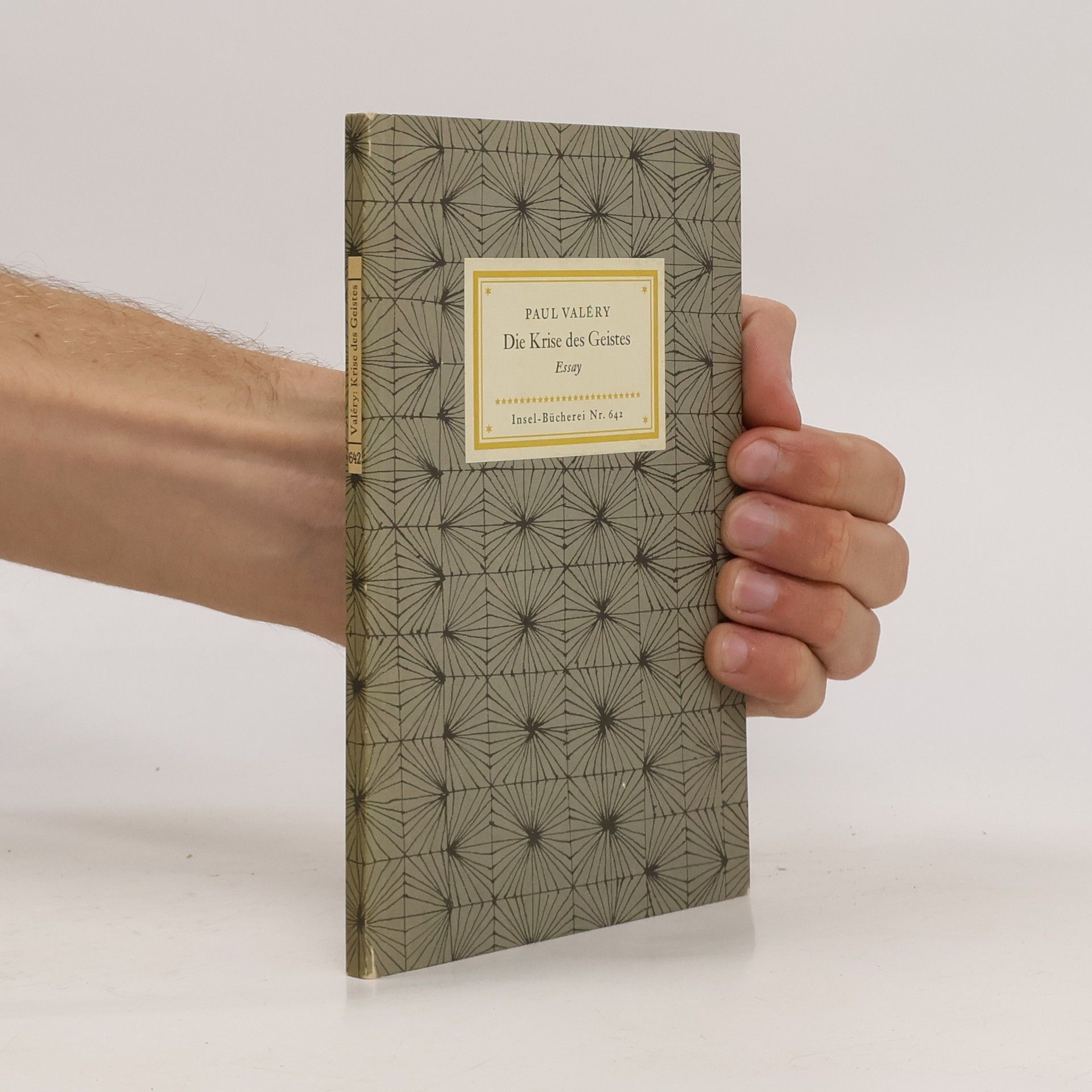 Paul Valéry Der Krise des Geistes