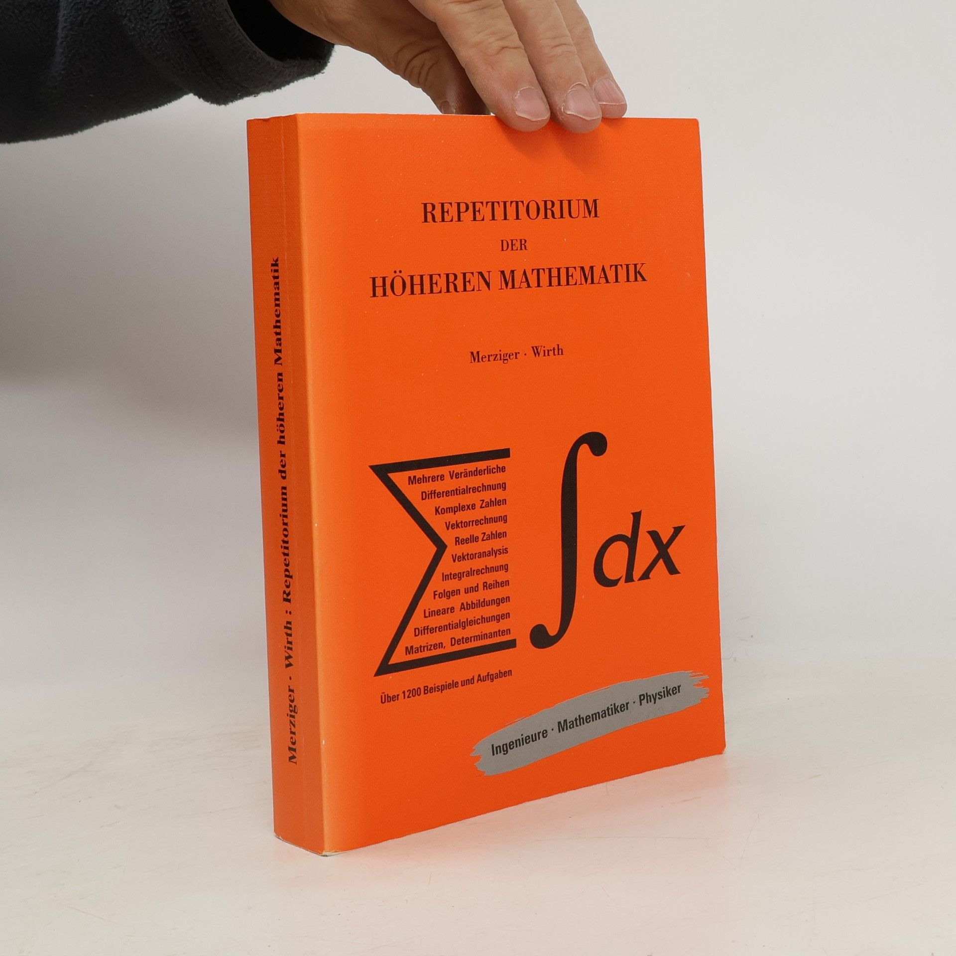 Gerhard Merziger Repetitorium der höheren Mathematik
