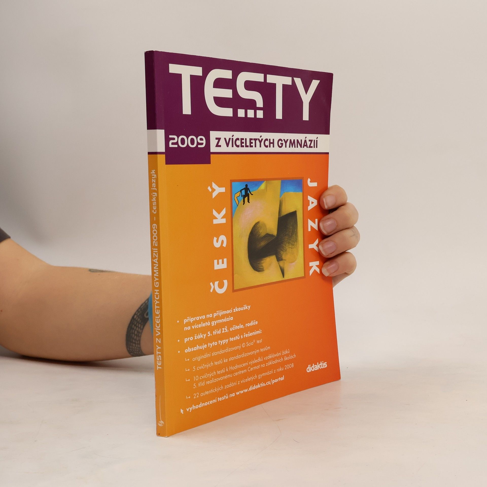 Testy z víceletých gymnázií 2009 : český jazyk