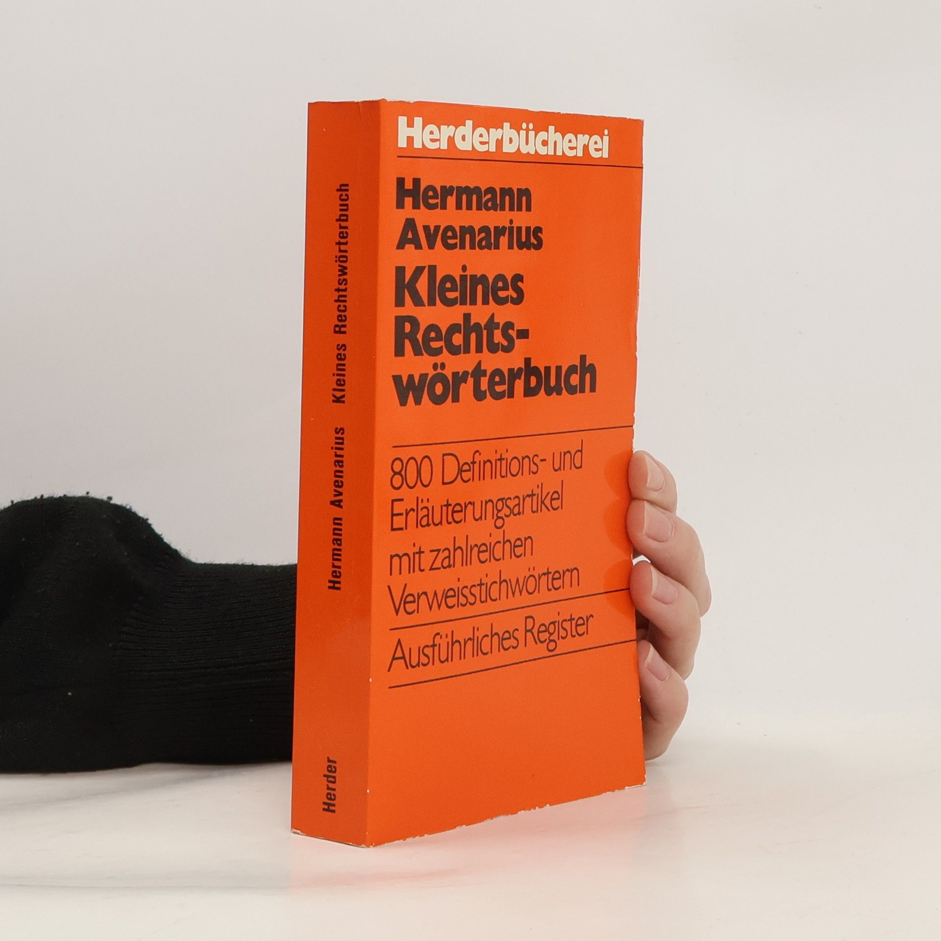Auteurscollectief Hermann Avenarius Kleines Rechtswörterbuch