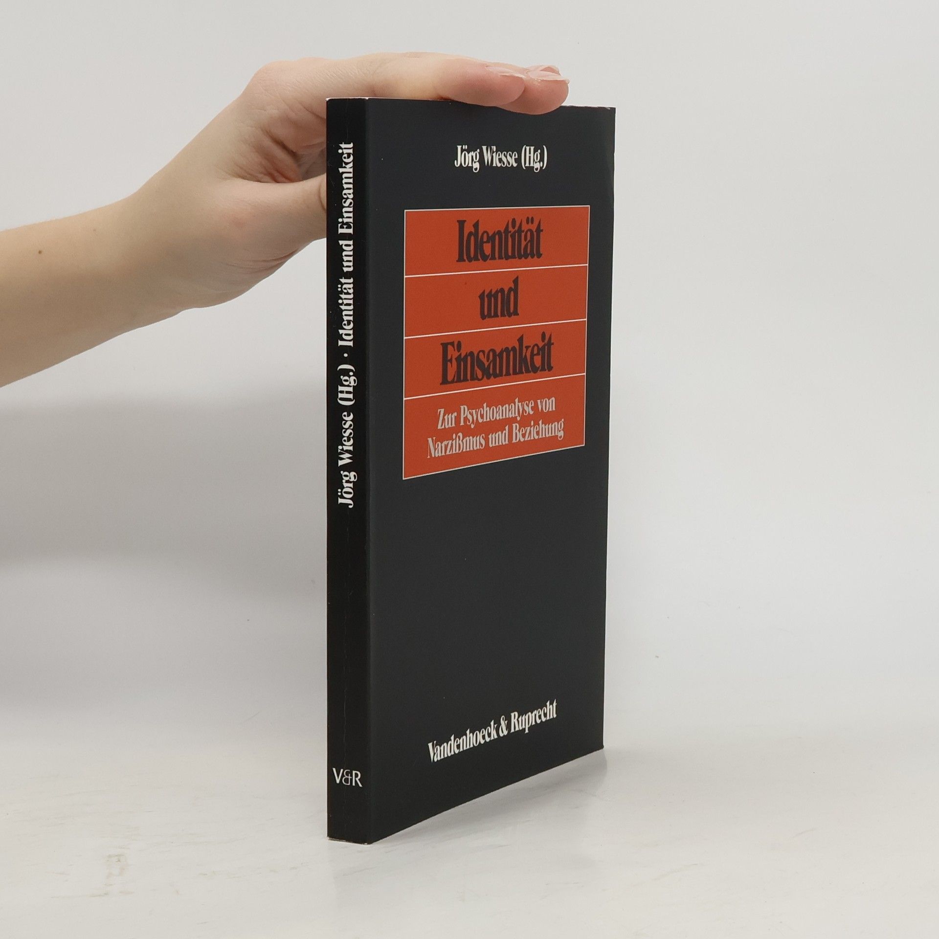 Jörg Wiesse Gottinger Handel-Beitrage: Identität und Einsamkeit