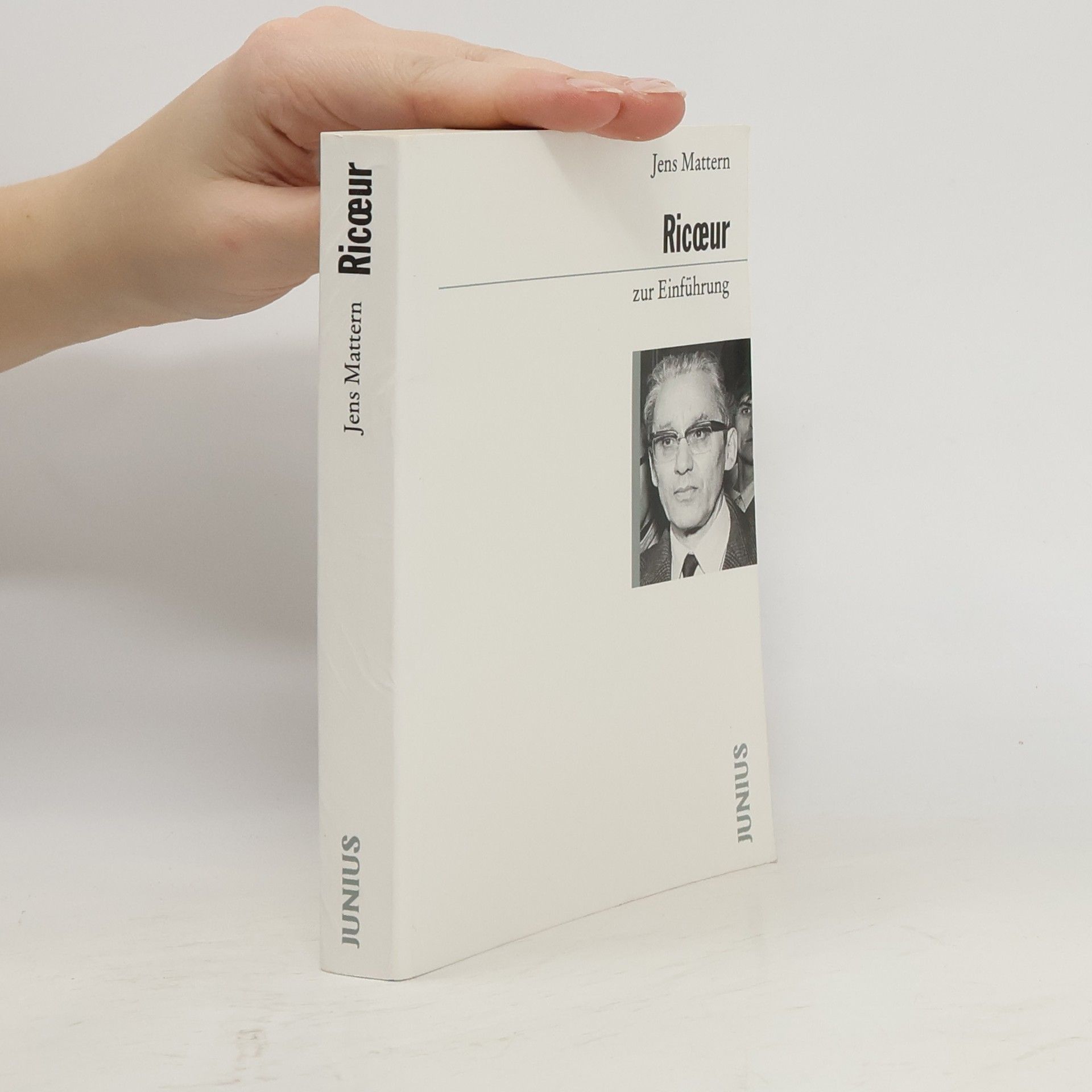 Jens Mattern Ricoeur zur Einführung