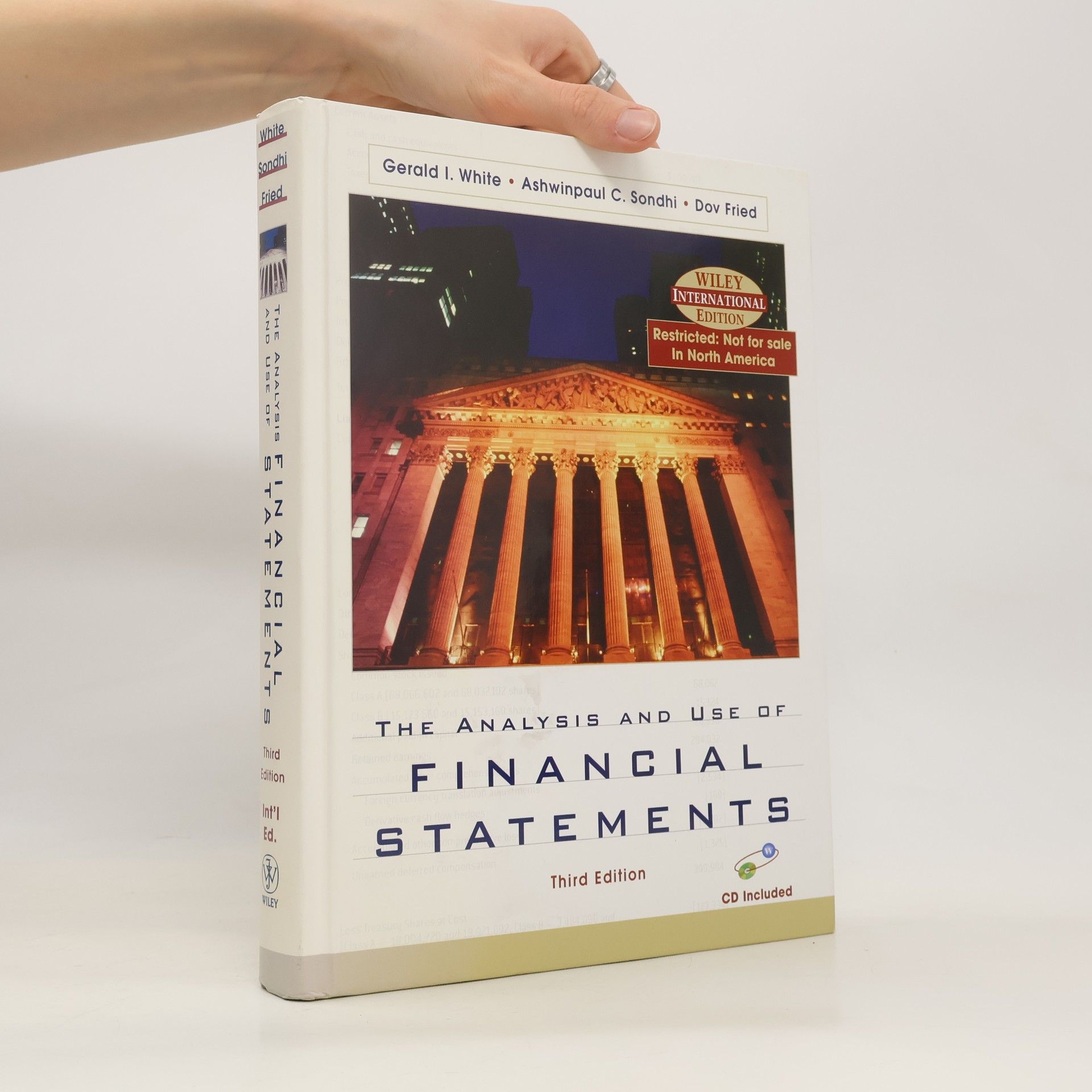 Gerald I. White The Analysis and Use of Financial Statements