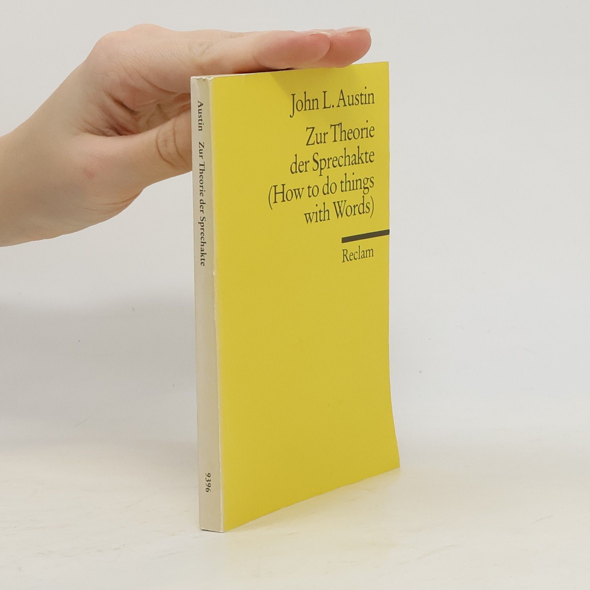 Zur Theorie der Sprechakte