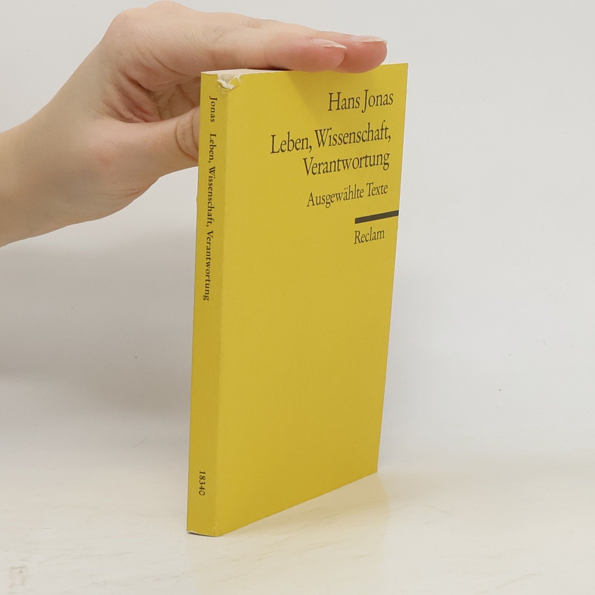 Hans Jonas Leben, Wissenschaft, Verantwortung