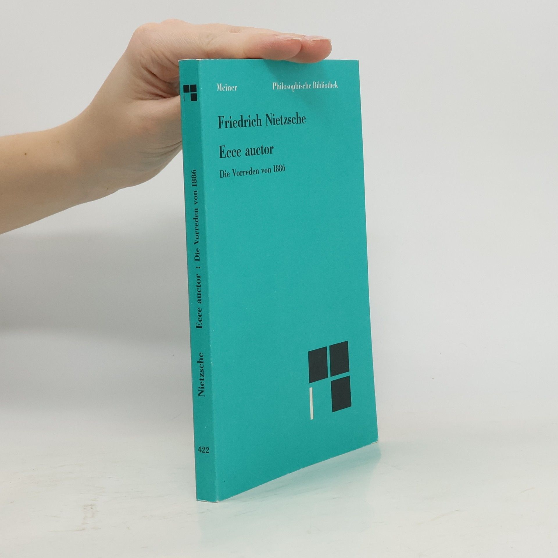 Friedrich Nietzsche Ecce auctor